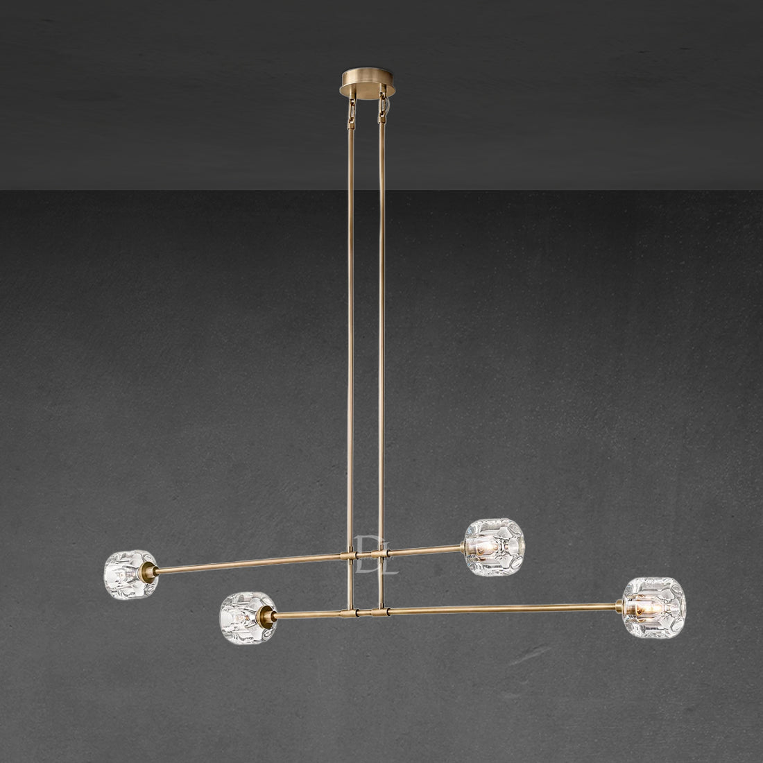 Demaret Mobile Linear Chandelier 72"