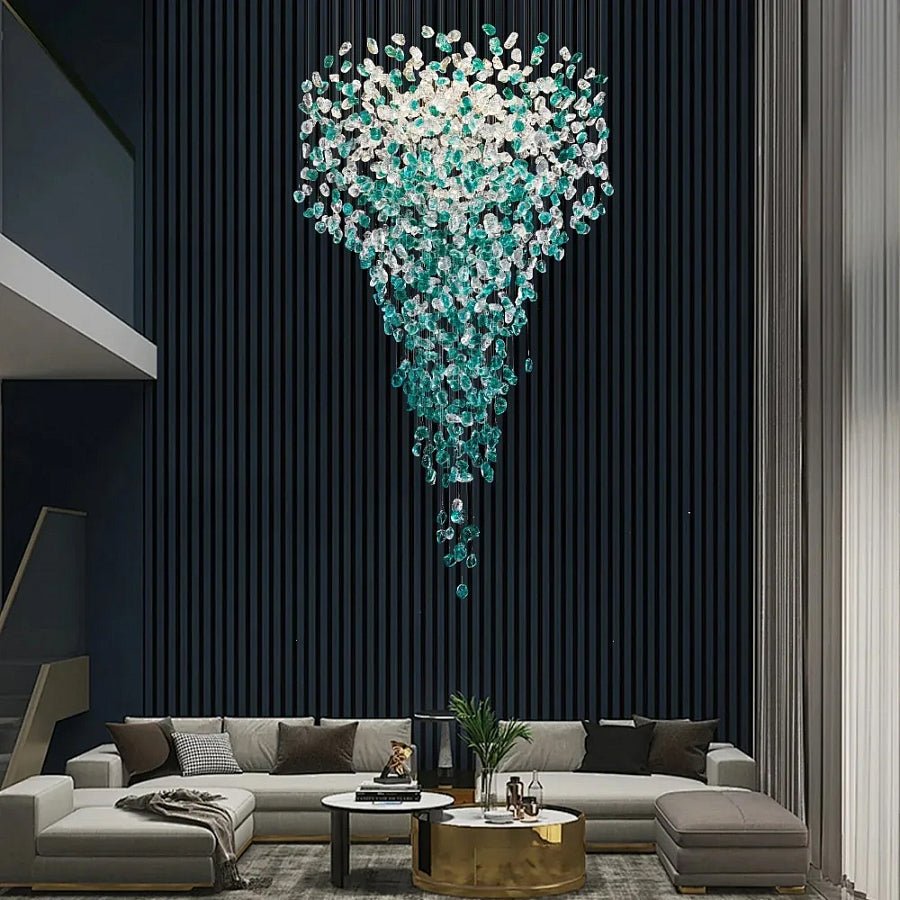 Crystal Stone Chandelier