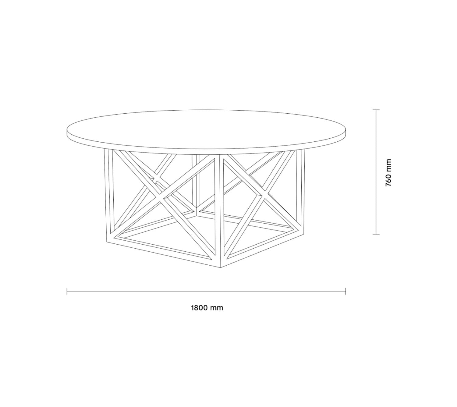 Axel Mk3 Round Dining Table