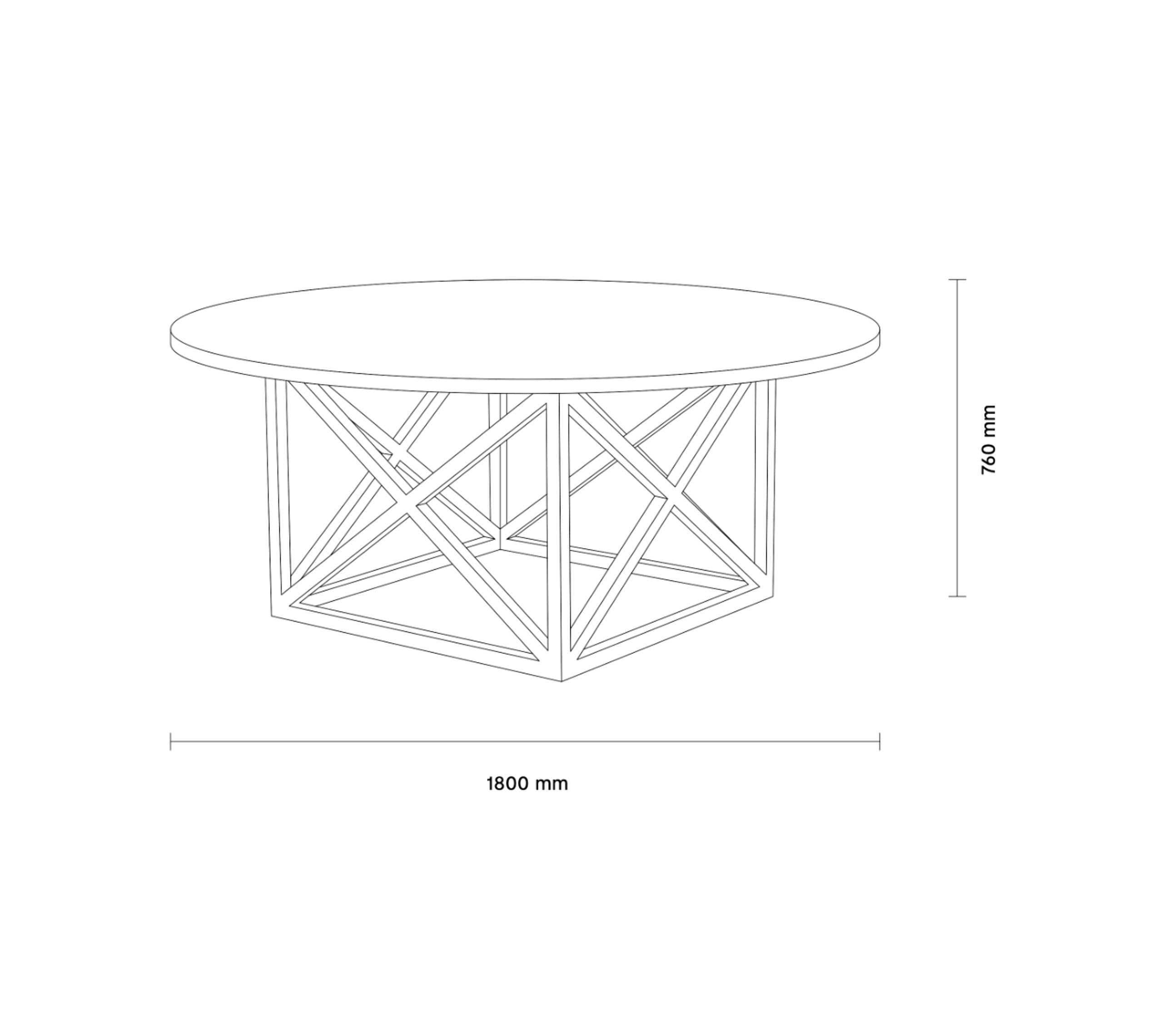 Axel Mk3 Round Dining Table