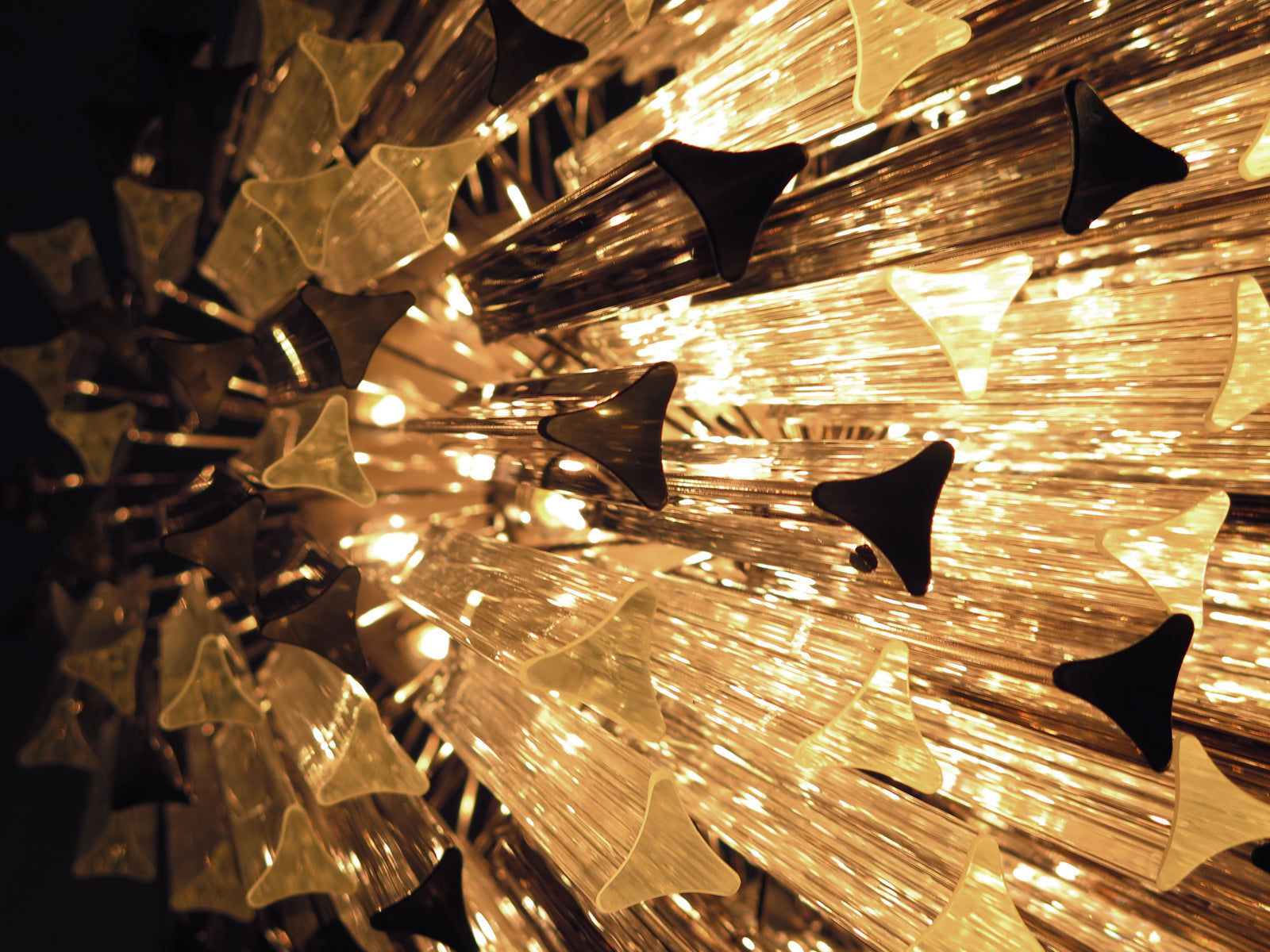 Murano Chandelier 184 Multicolored Prism Glasses