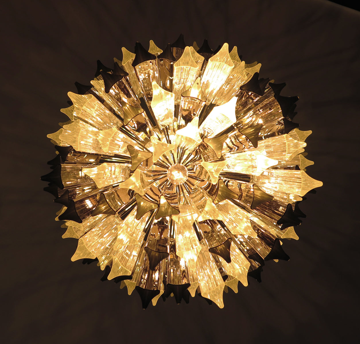 Murano Chandelier 184 Multicolored Prism Glasses