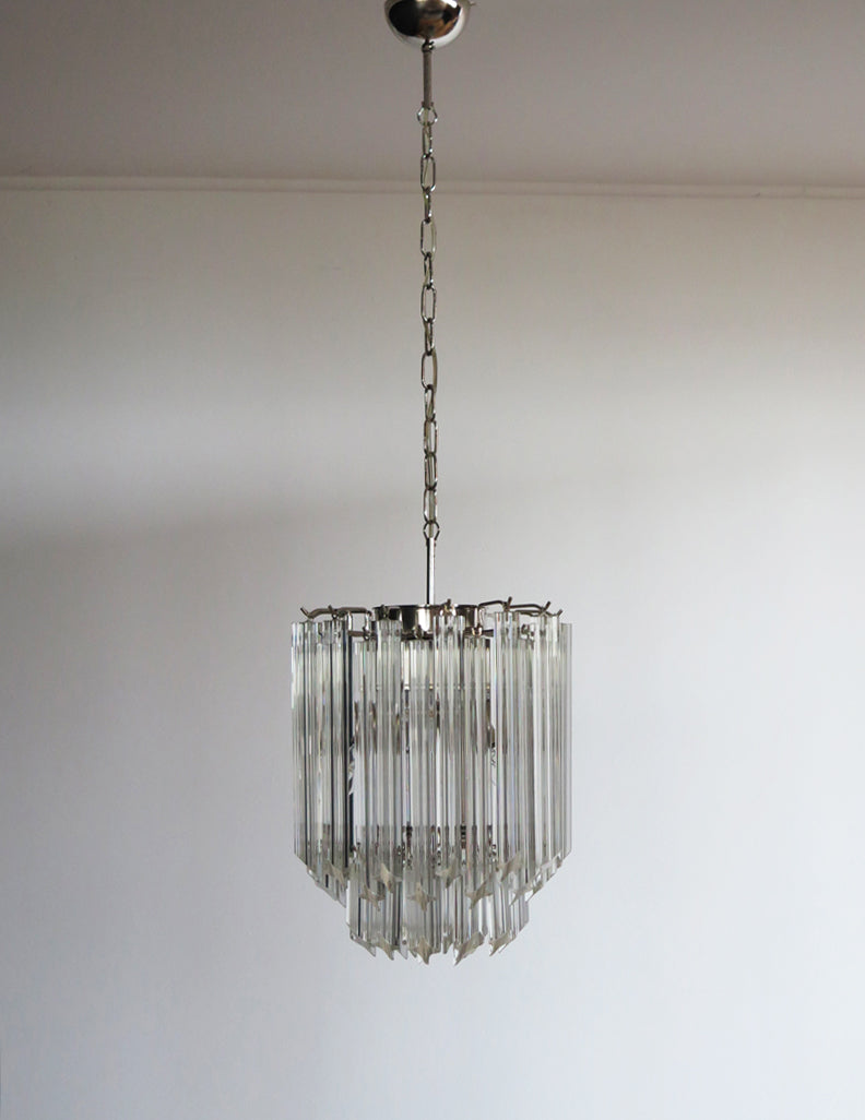 Murano Chandelier 47 Clear Prism Glasses