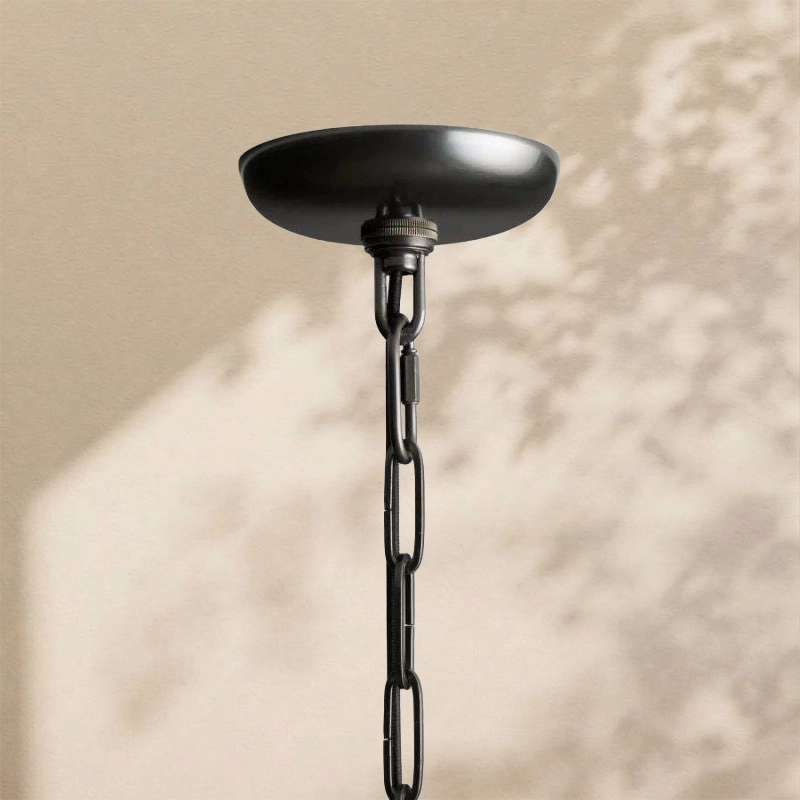 Amor 4-Tier Ghiaccio Glass Round Chandelier 36"