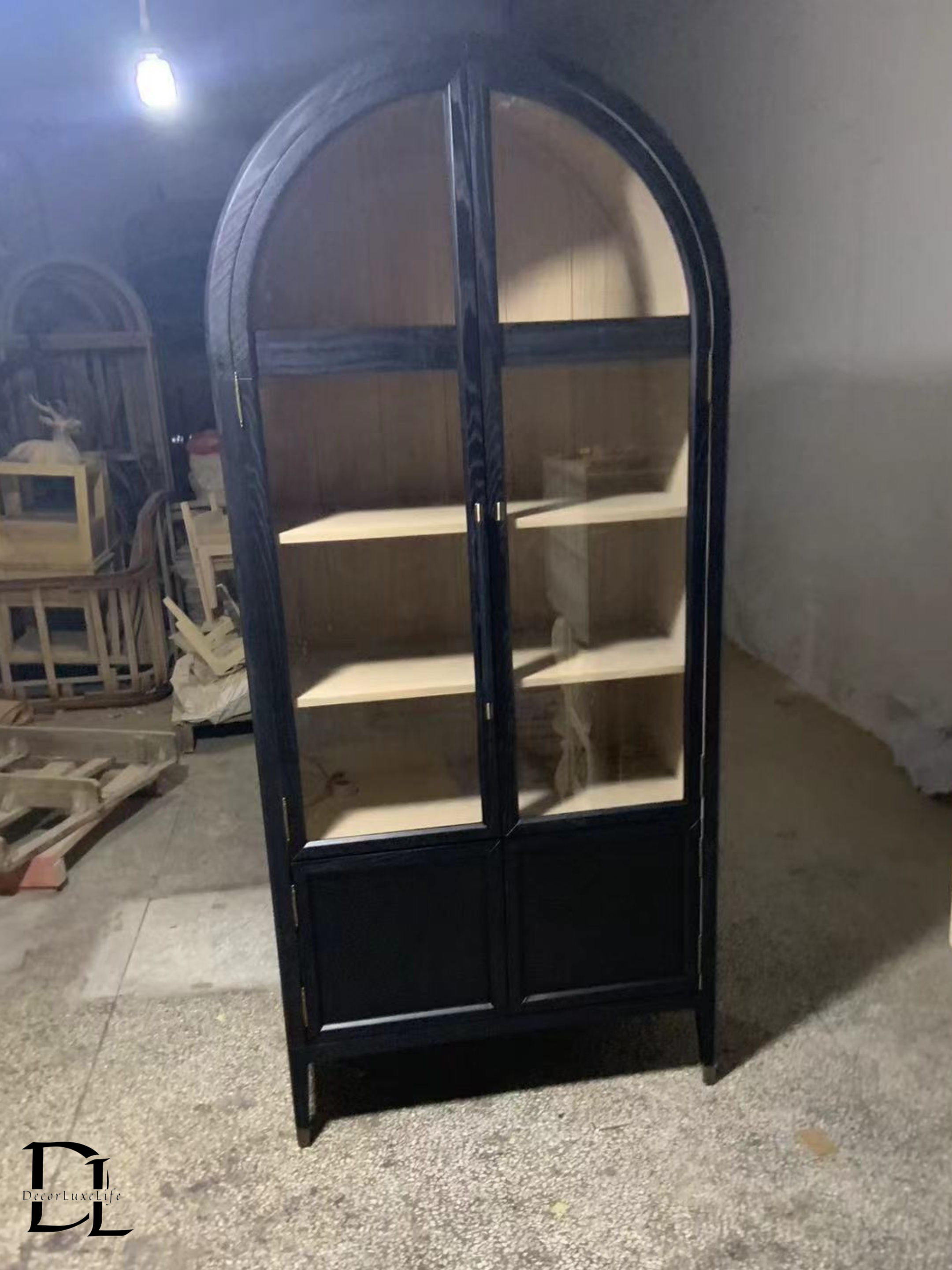 Hattie Glass Cabinet