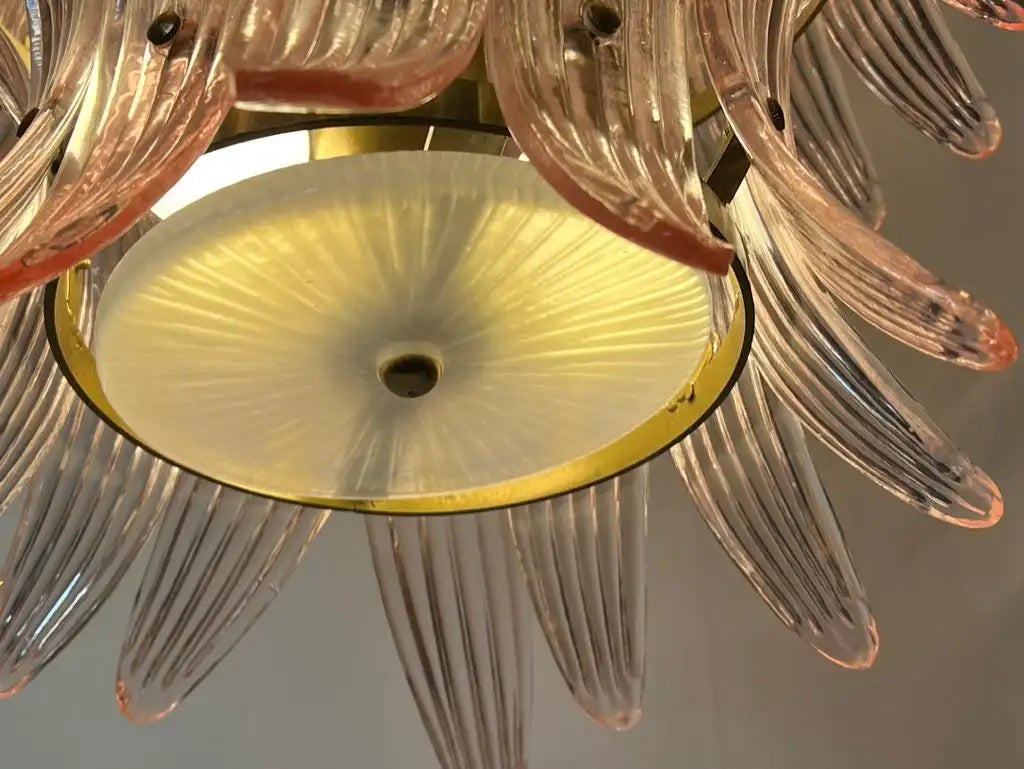Giant Royal Palmette Murano Chandelier