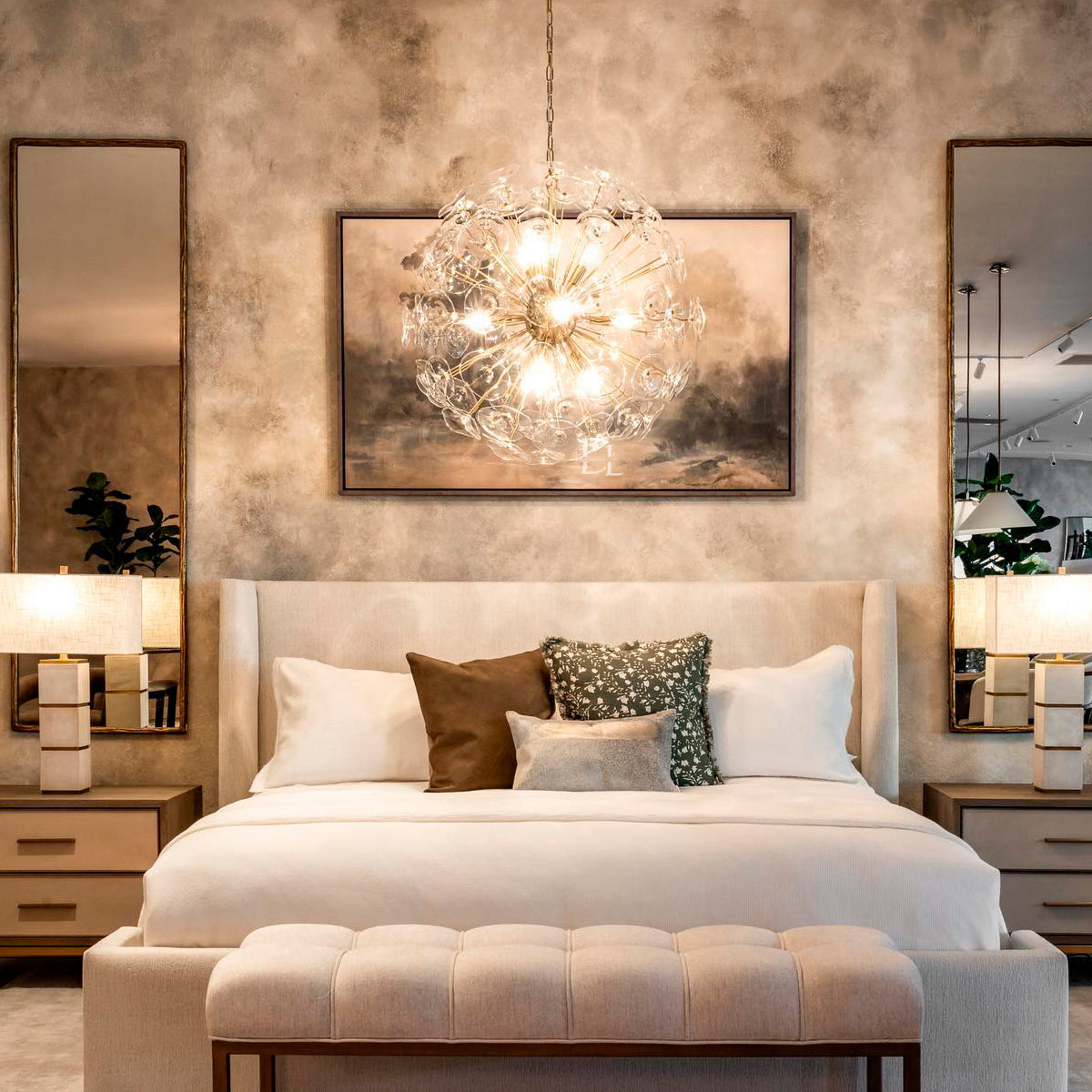Lily Round Chandelier For Dining Room