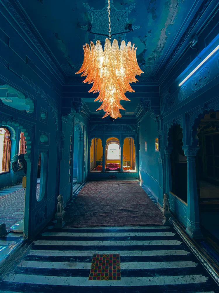 Felci Murano Glass Chandelier