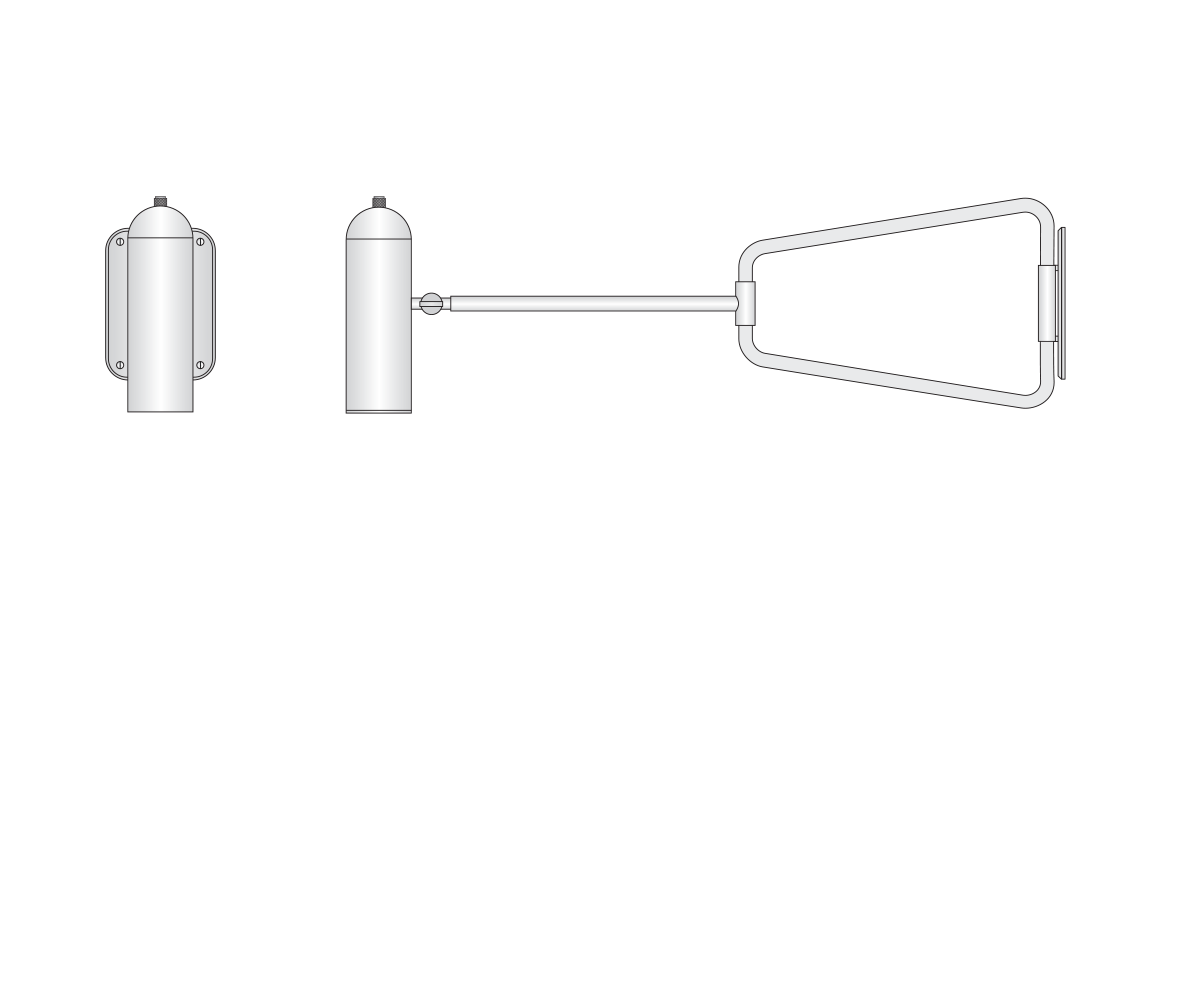 Mallet Swing Arm Sconce