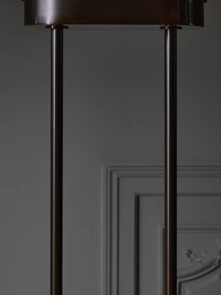 Alabaster Double Pendulum Chandelier