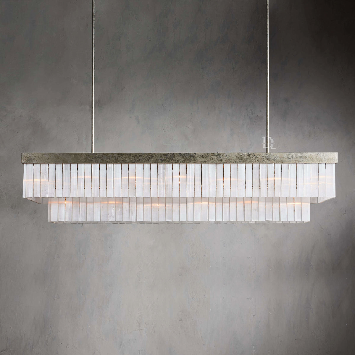Adam Large Rectangular Chandelier