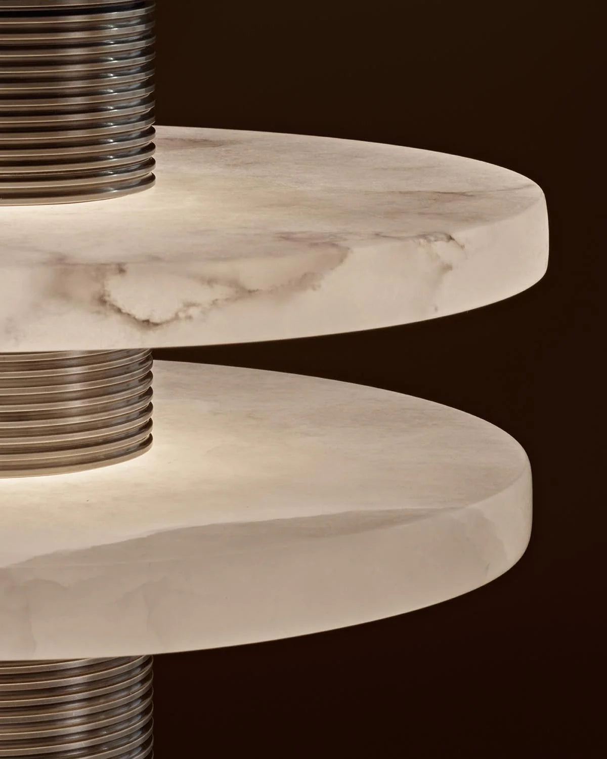 Median Alabaster Table Lamp