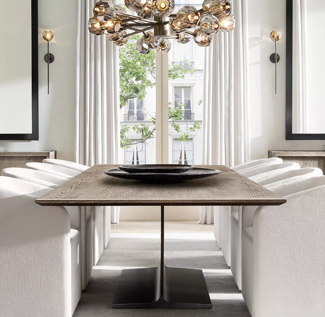 Bouble De Crystal Round Chandelier 48"