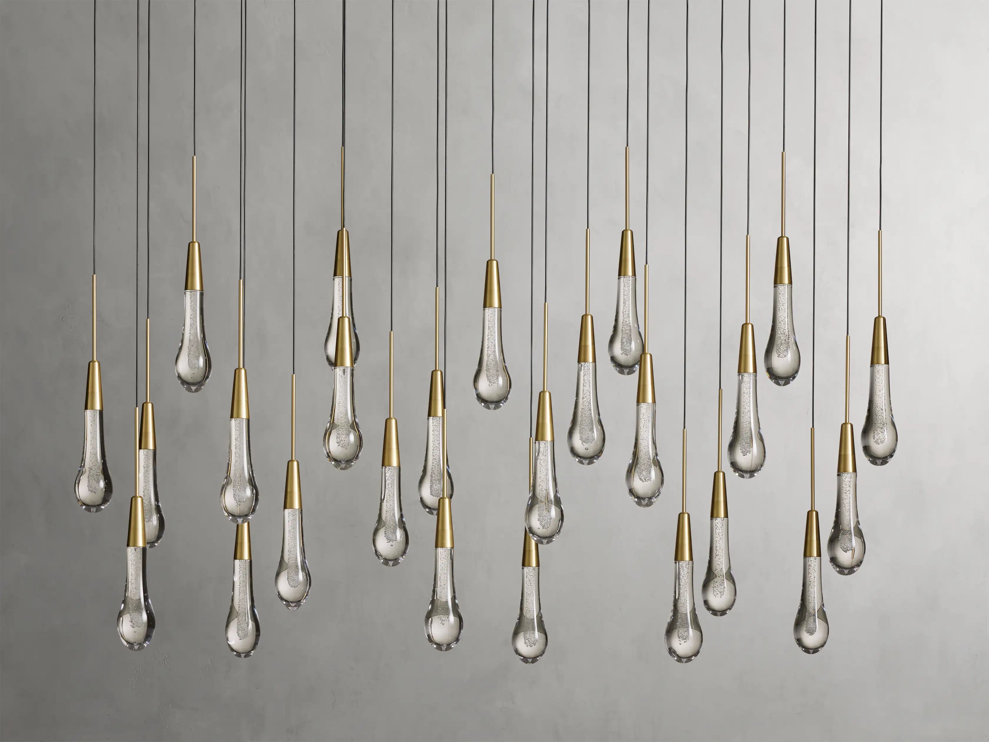 Soratai Glass Linear Chandelier