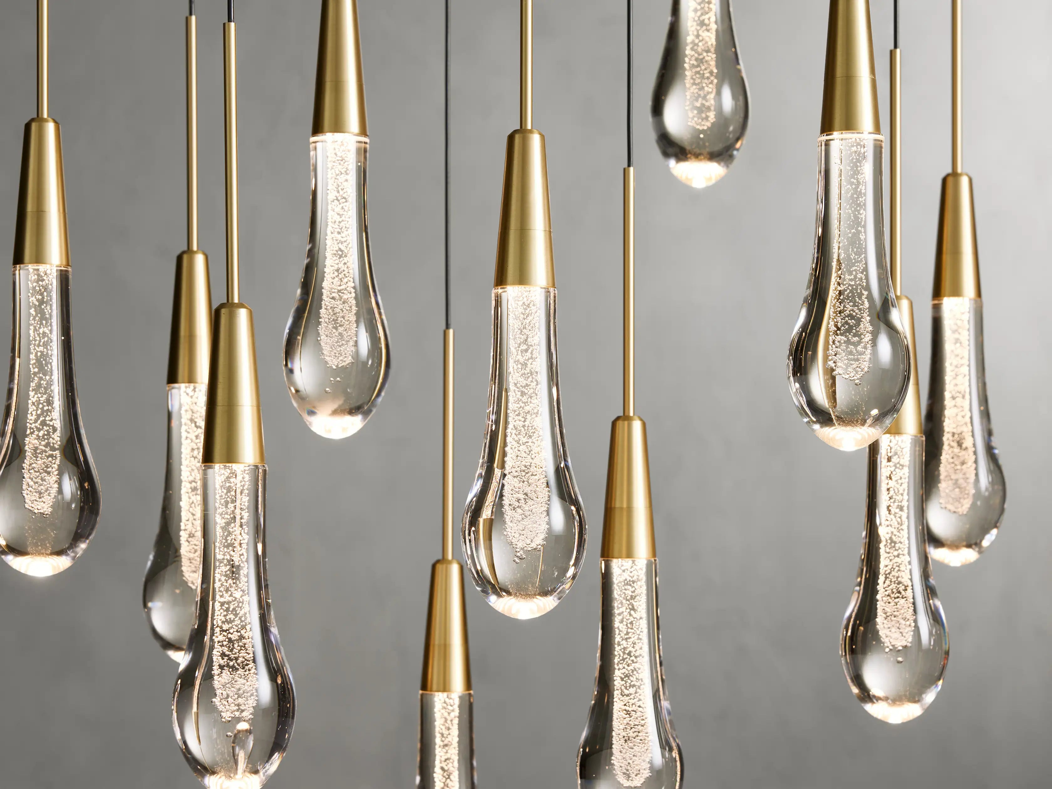 Soratai Glass Linear Chandelier