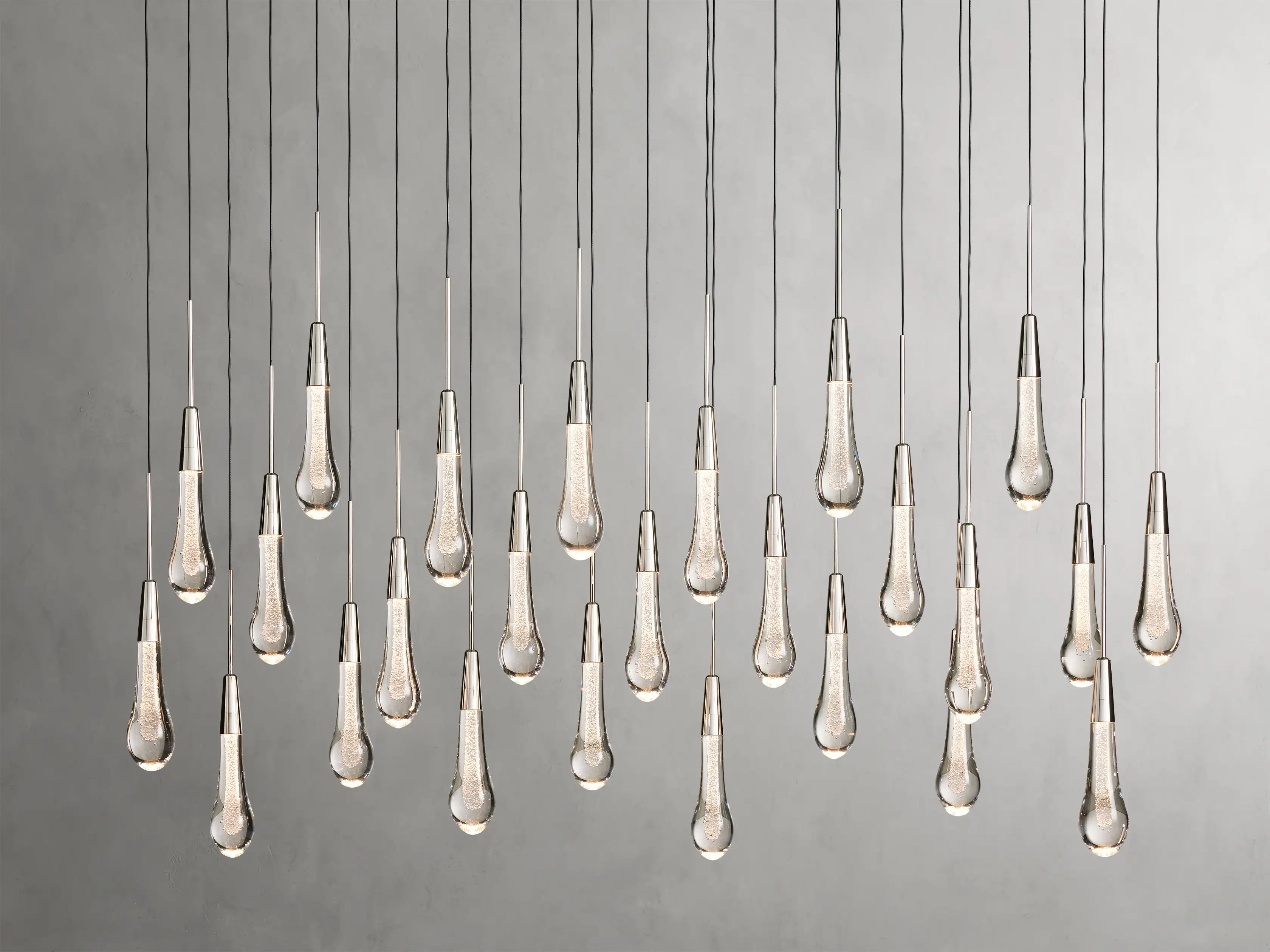 Soratai Glass Linear Chandelier