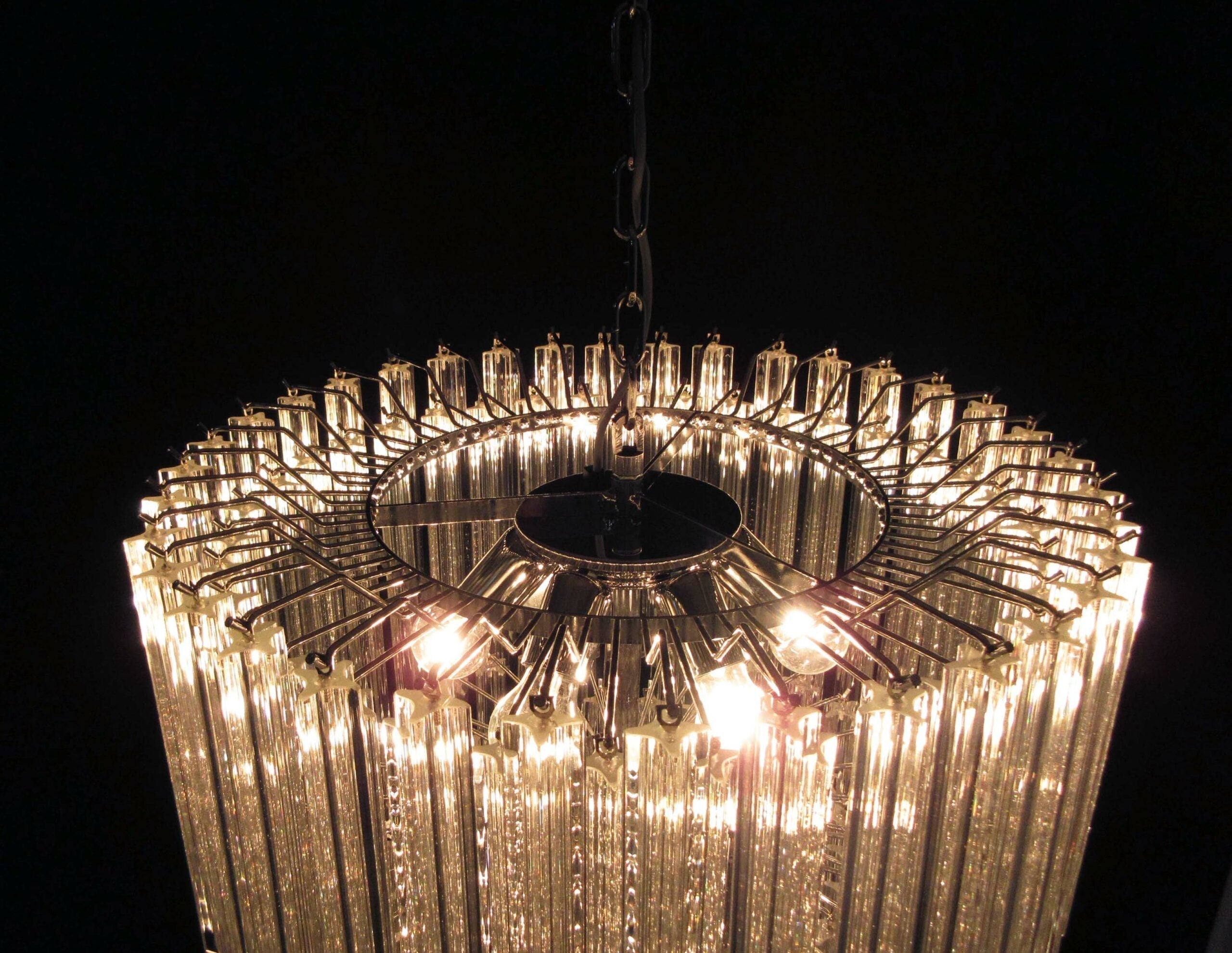 Murano Chandelier 163 Clear Prism Glasses