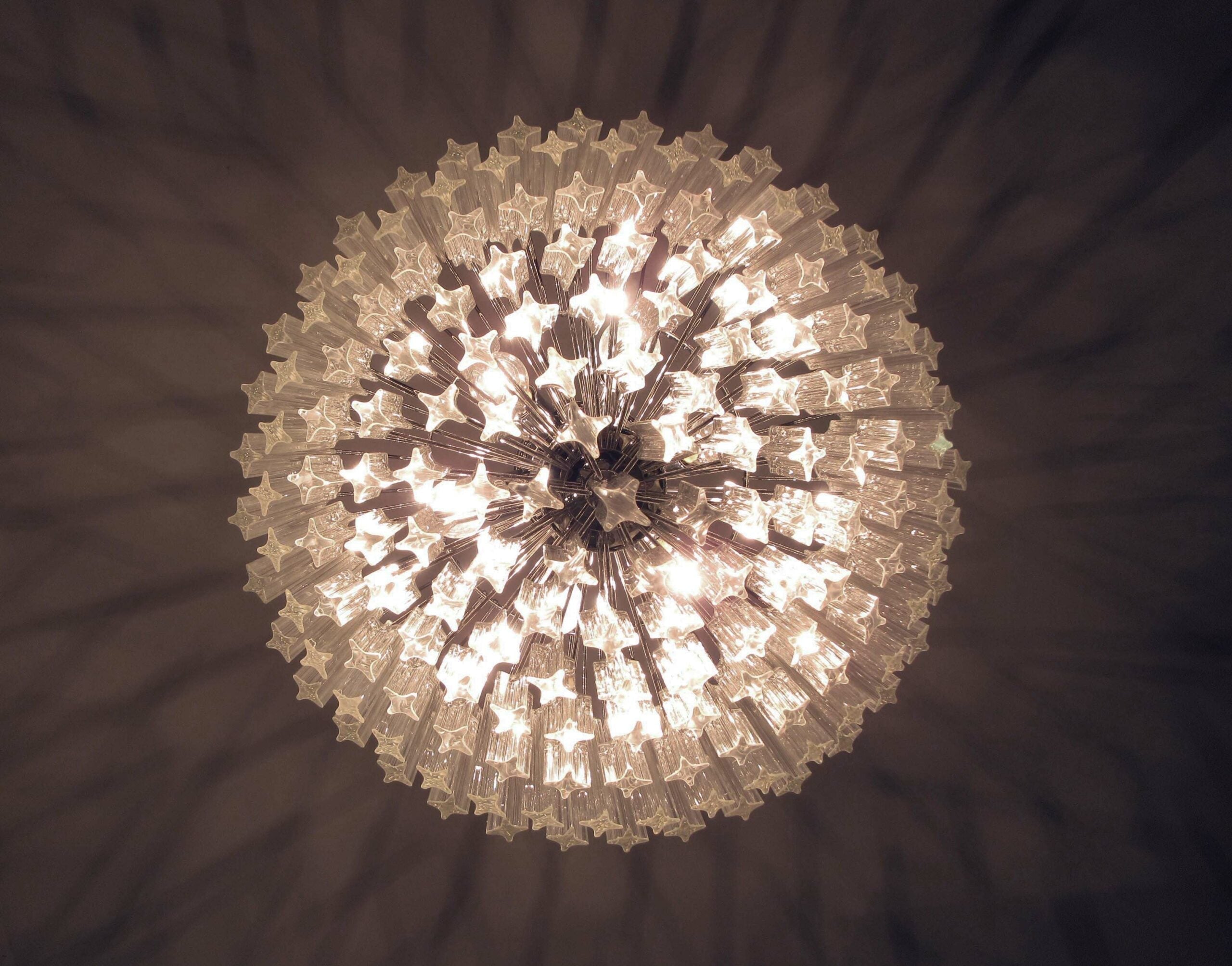 Murano Chandelier 163 Clear Prism Glasses