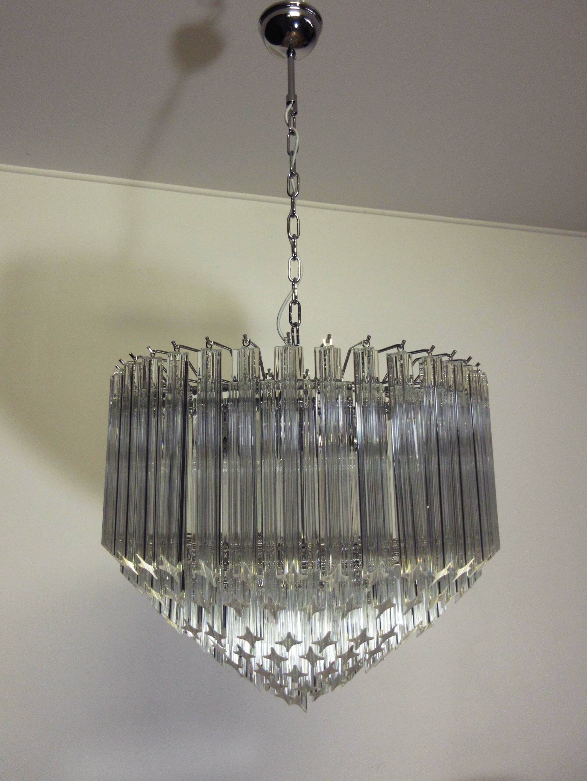 Murano Chandelier 163 Clear Prism Glasses