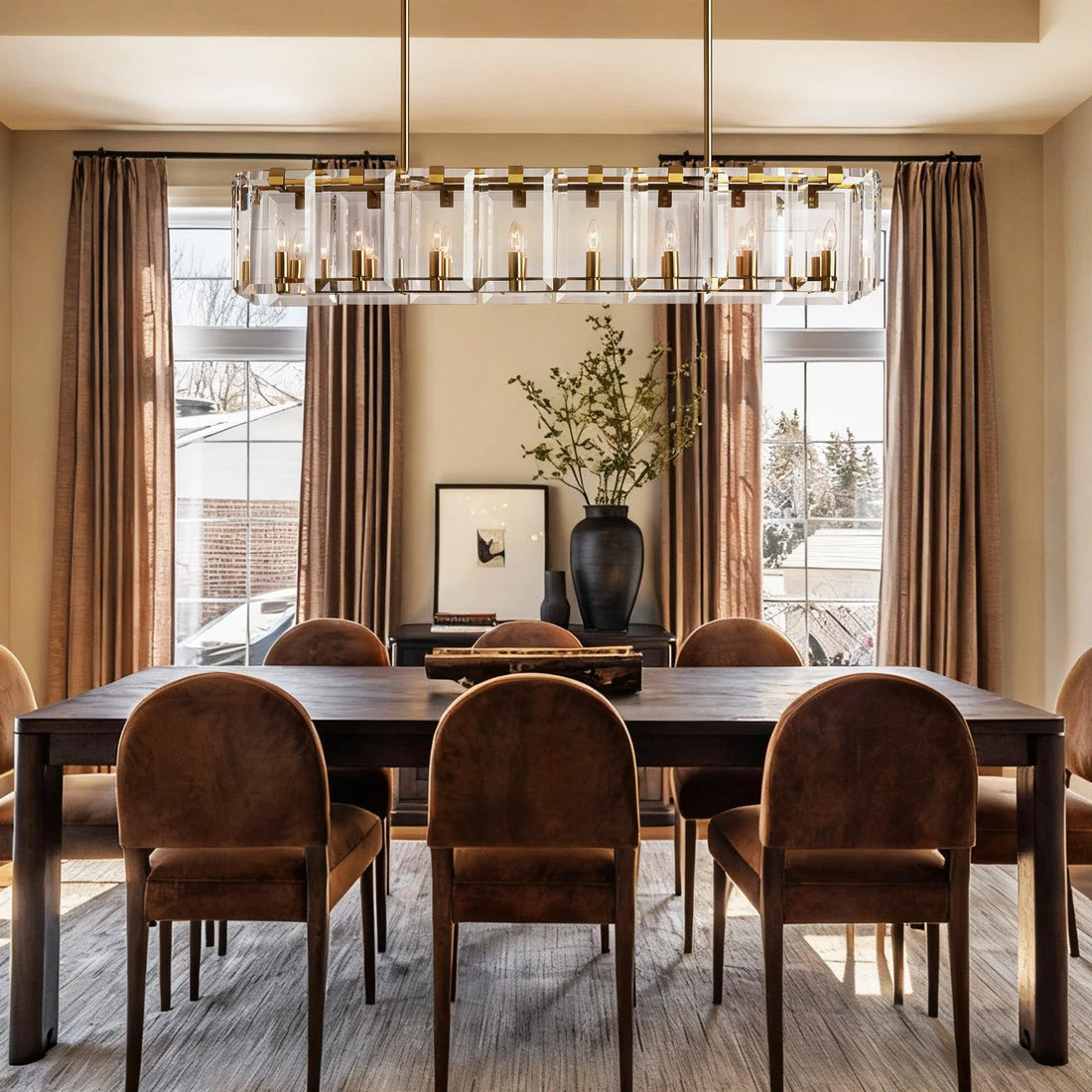 Salomon Rectangular Chandelier