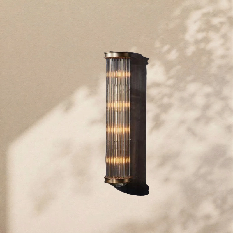 Dora Crystal Round Wall Sconce