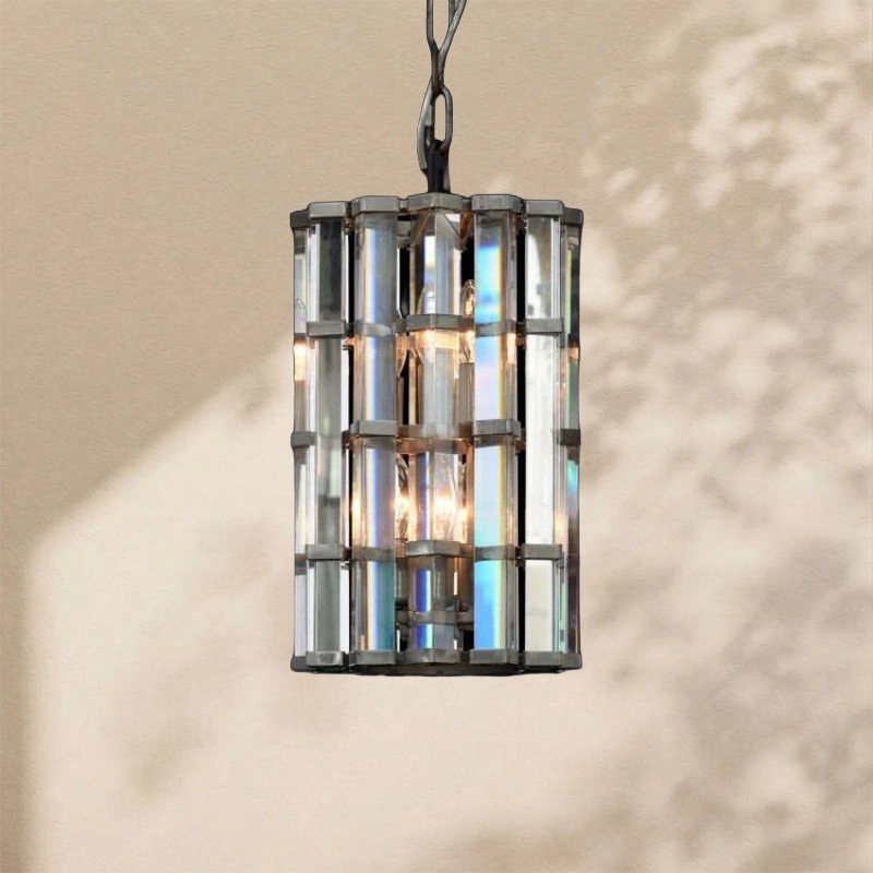 Dora Glass Round Chandelier