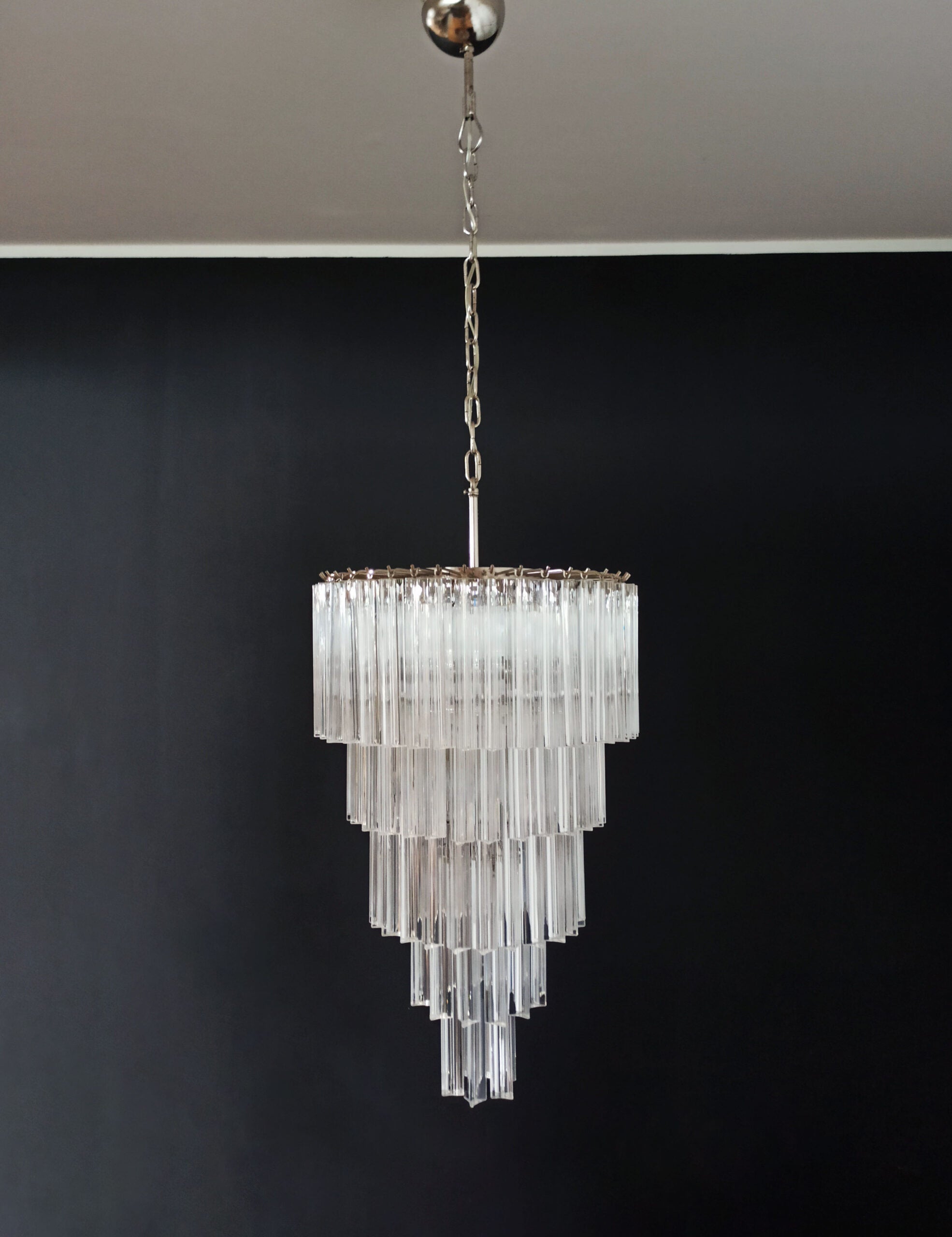 Murano Chandelier 111 Clear Prism Glasses