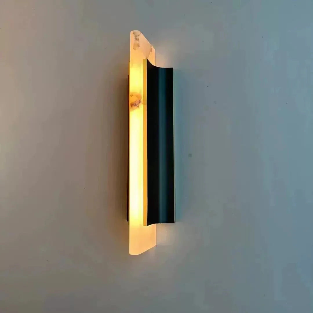 Timide Alabaster Sconce