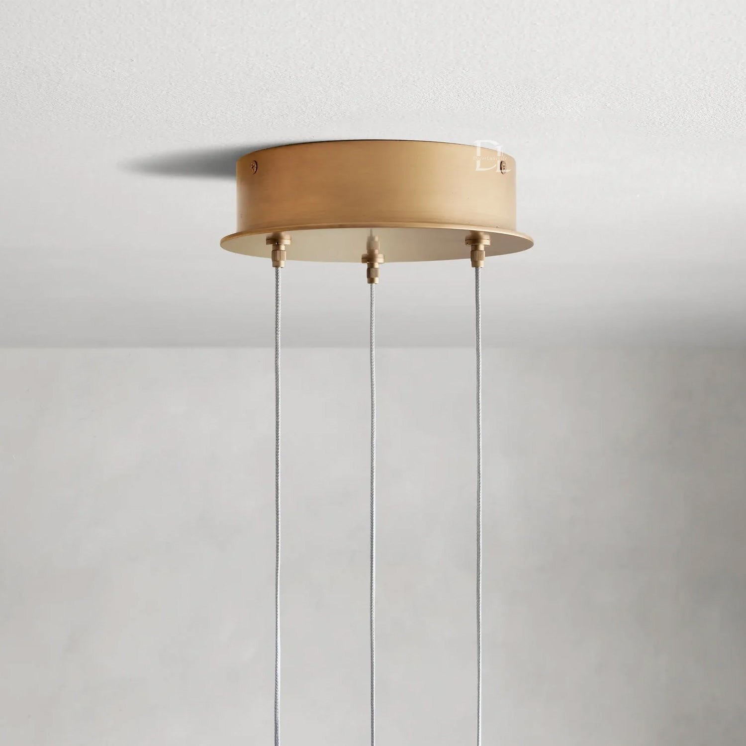 Arica Alabaster Round Chandelier