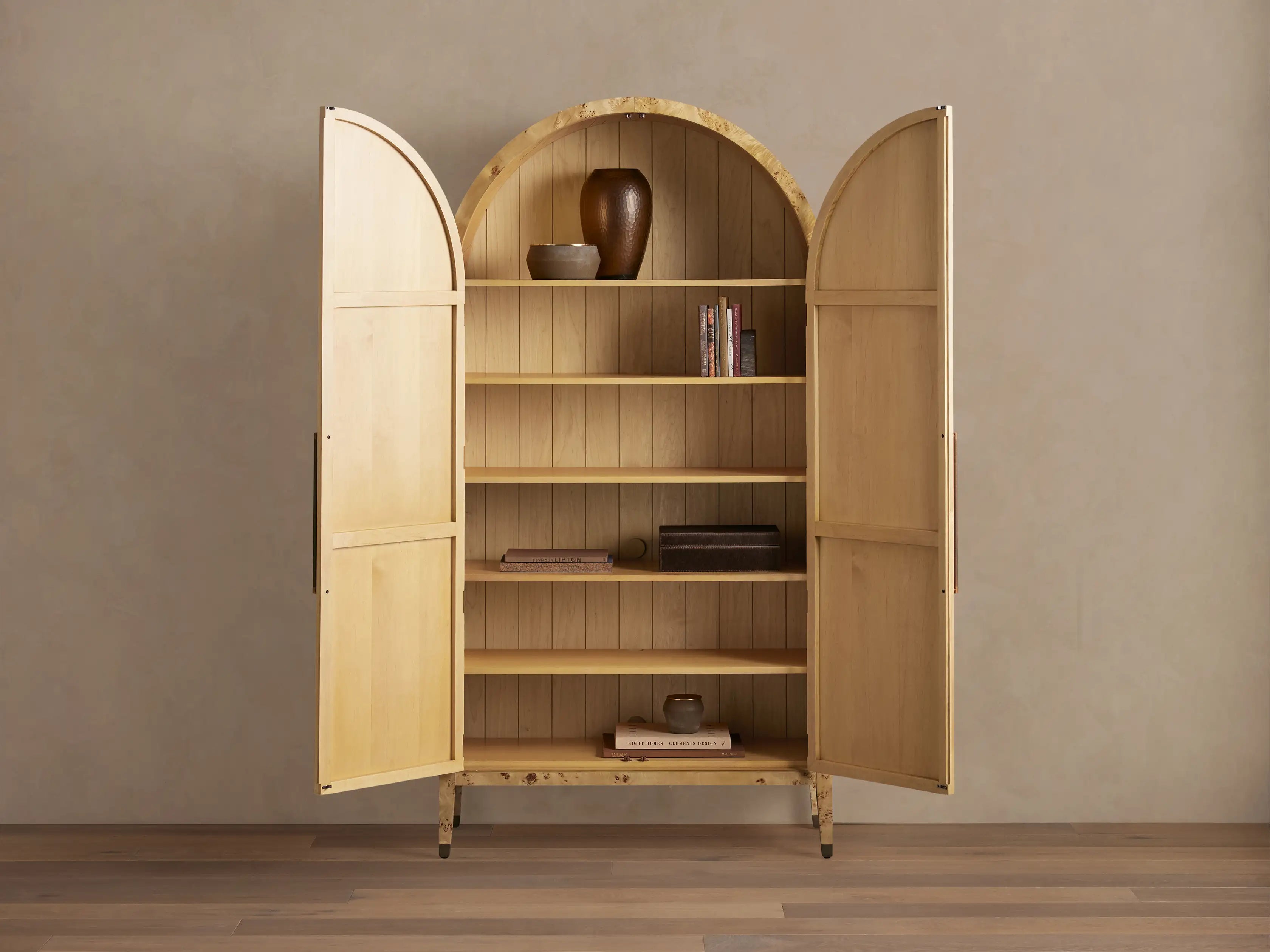 Hattiea Burl Cabinet