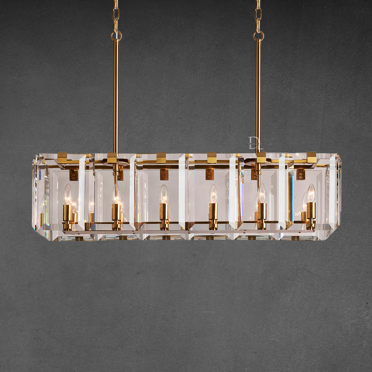Salomon Rectangular Chandelier