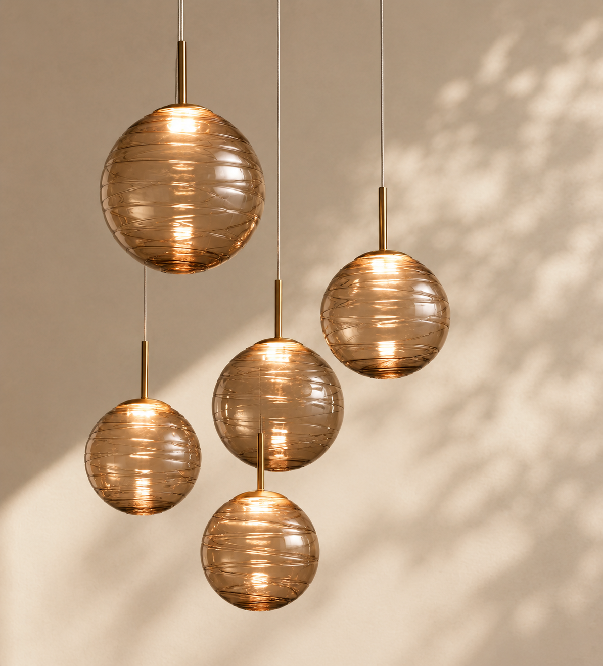 Casen Round Chandelier 20" 28" 34" 43"