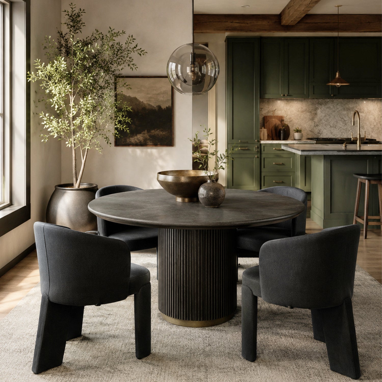 Finley Round Dining Table