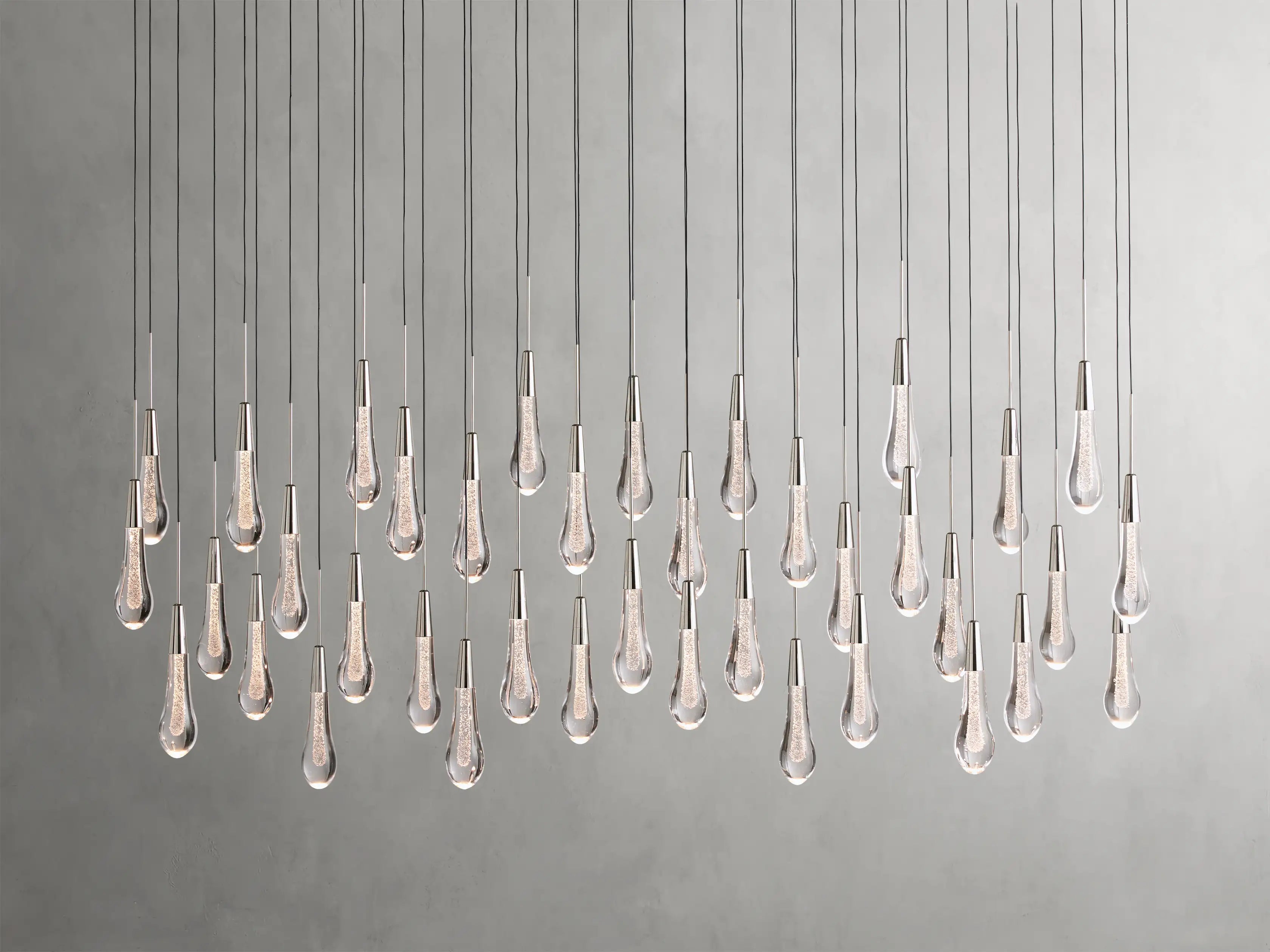 Soratai Glass Linear Chandelier
