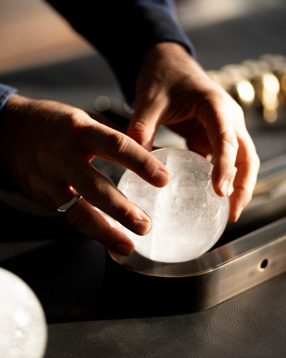 Ouranos II Linear Chandelier