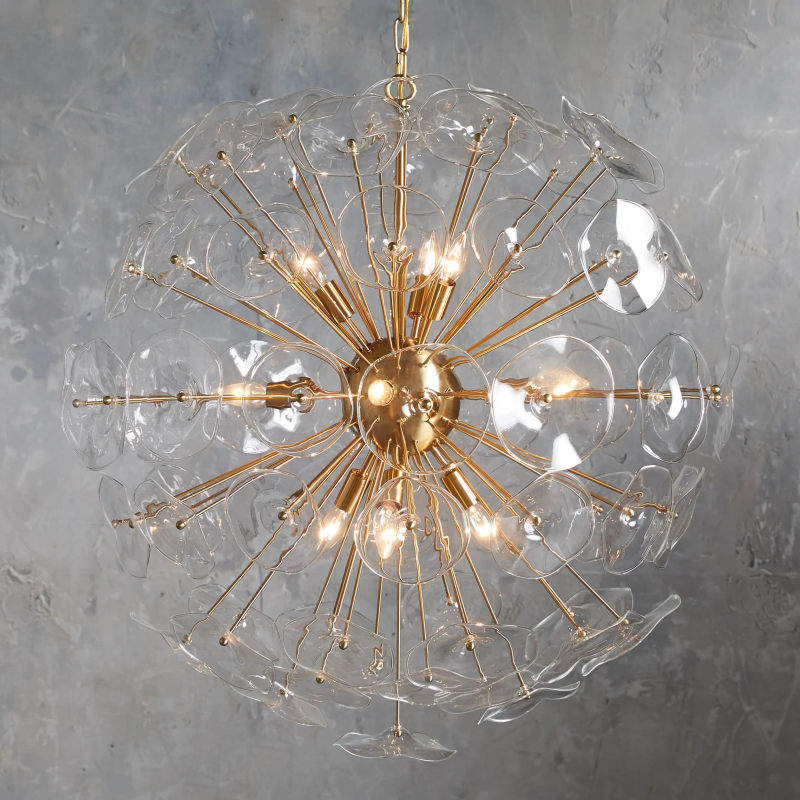 Lily Round Chandelier For Dining Room