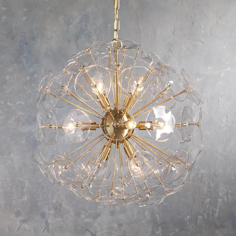 Lily Round Chandelier For Dining Room