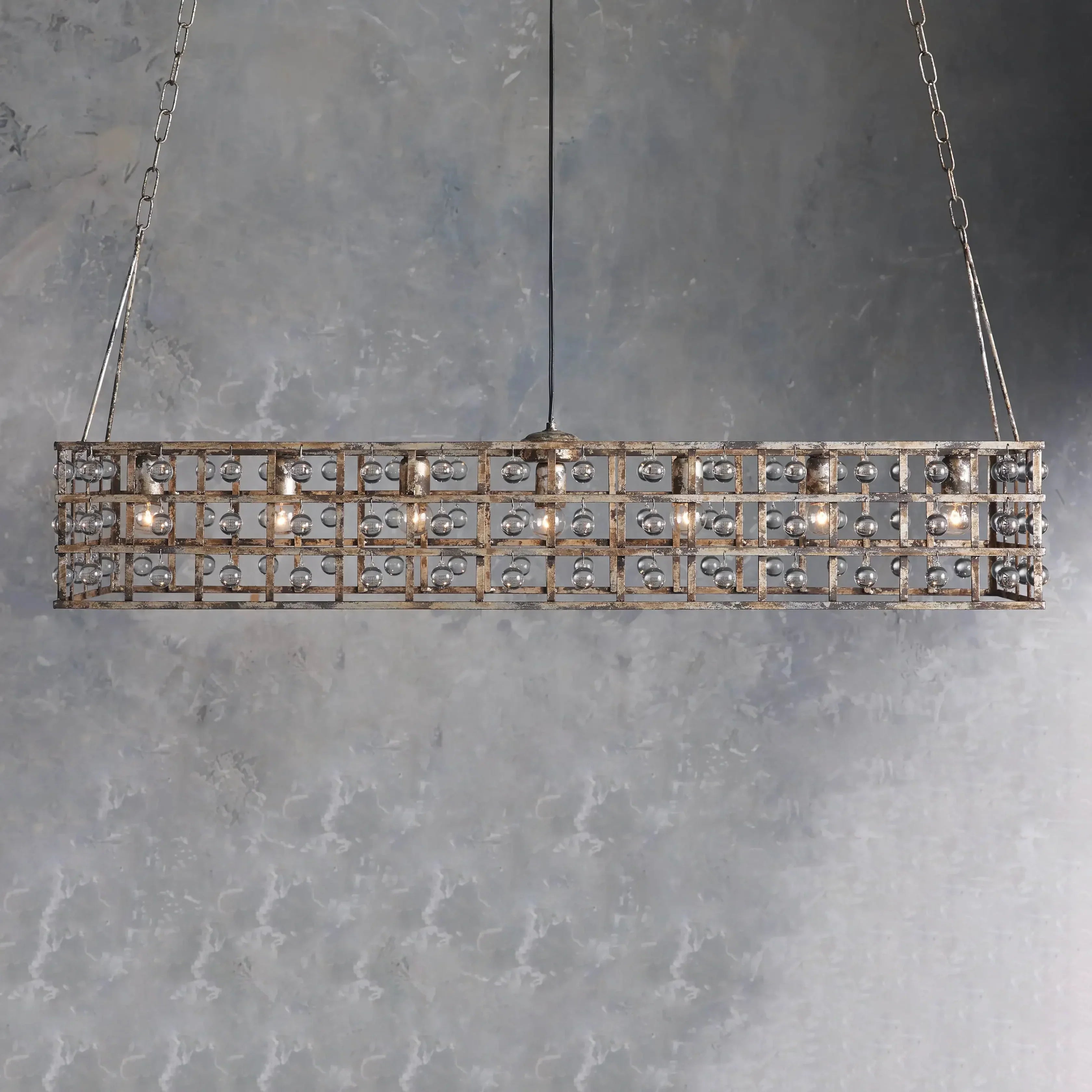 La Catiefa Rectangular Chandelier