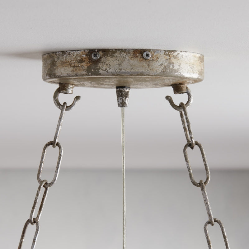 Aubrey Crystal Ball Oval Chandelier 7 Lights