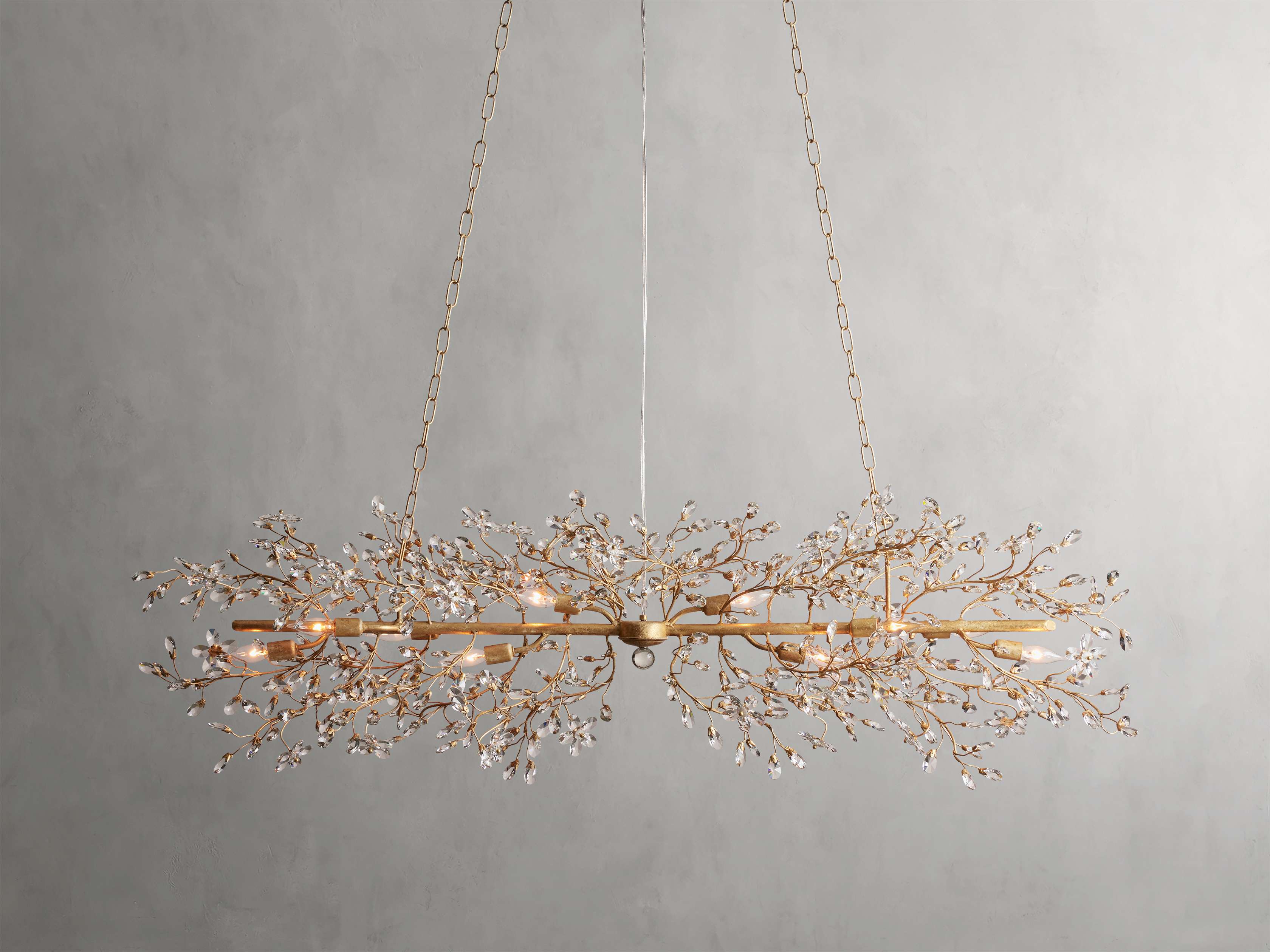 Fiore Linear Chandelier 43'' 51'' 68''