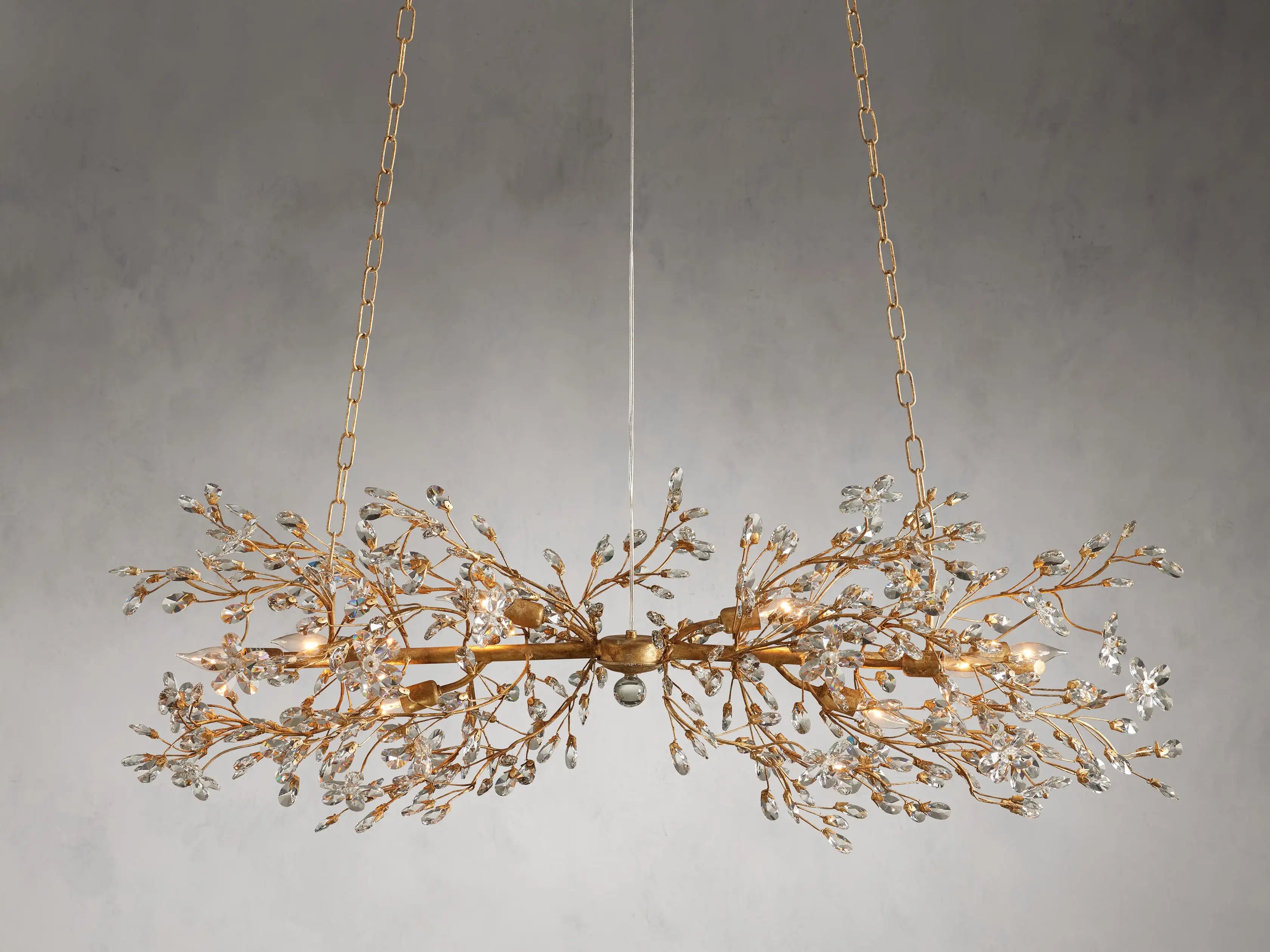 Fiore Linear Chandelier 43'' 51'' 68''
