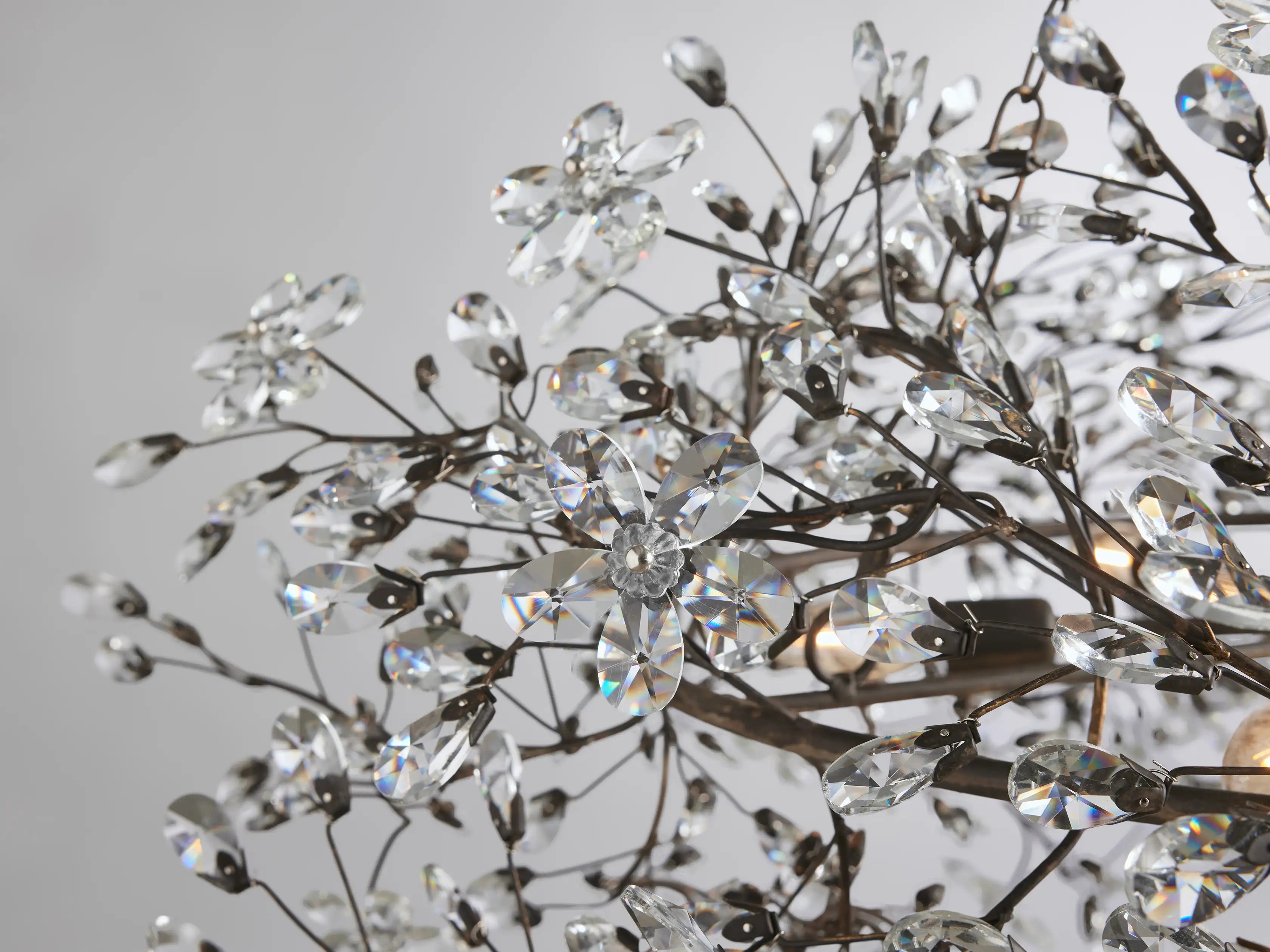 Fiore Crown Chandelier 39" 48" 60"