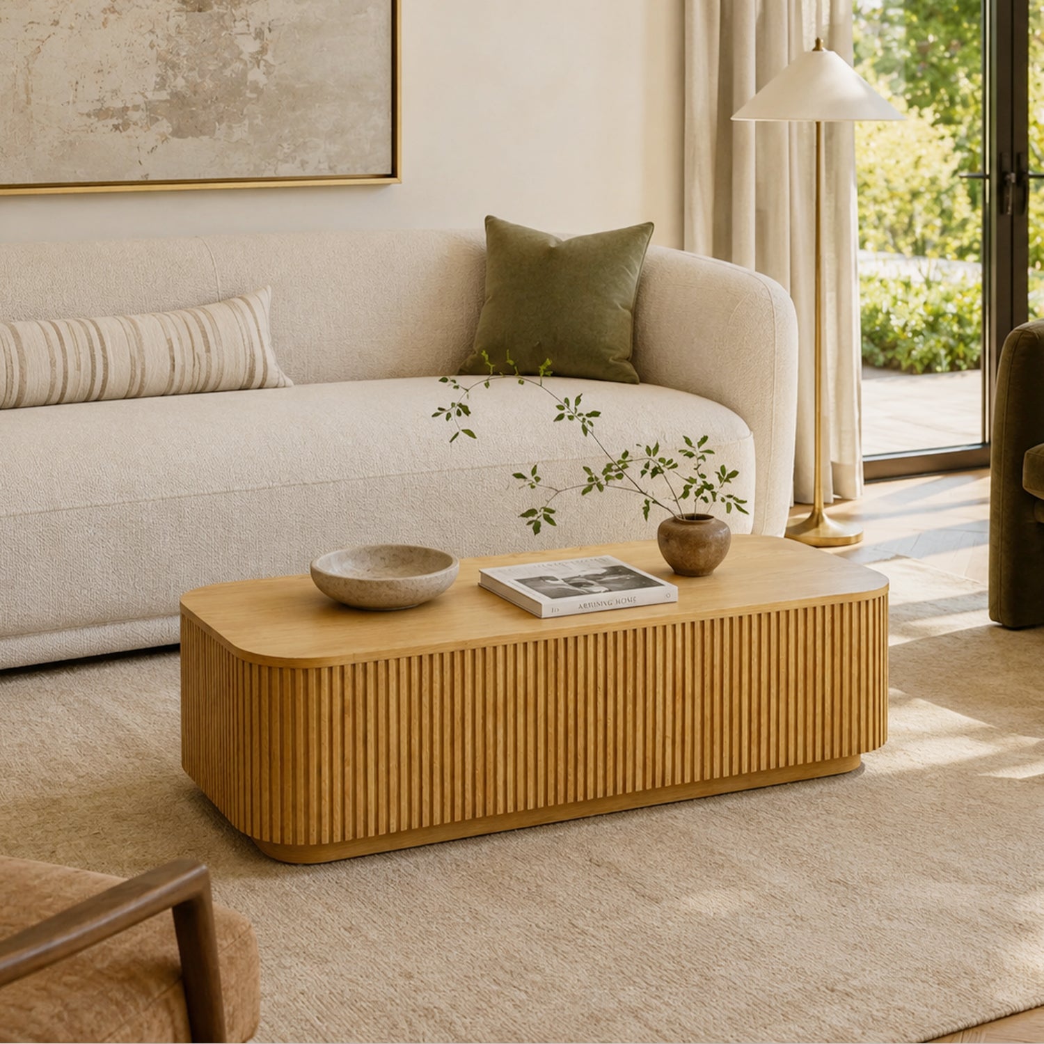 Finley Wood Coffee Table