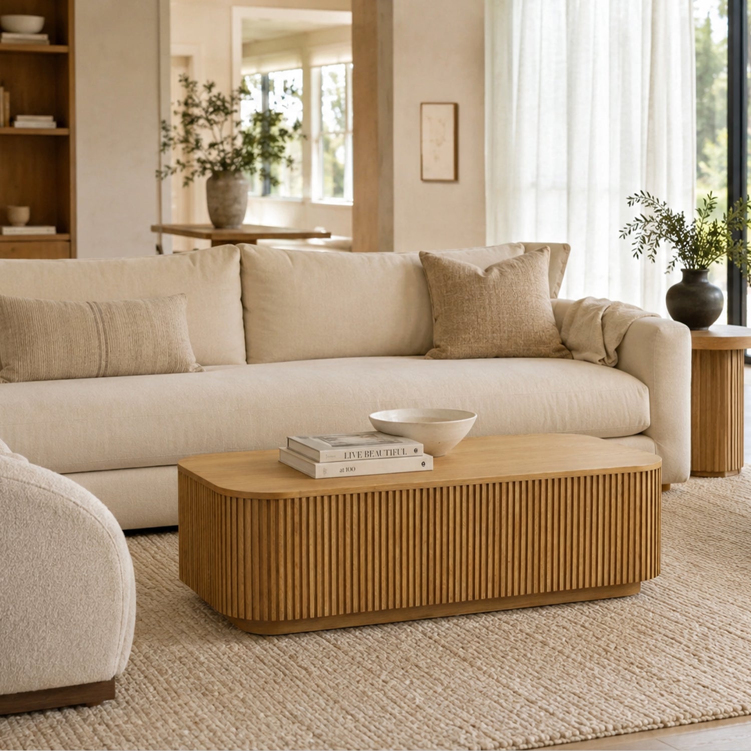 Finley Wood Coffee Table