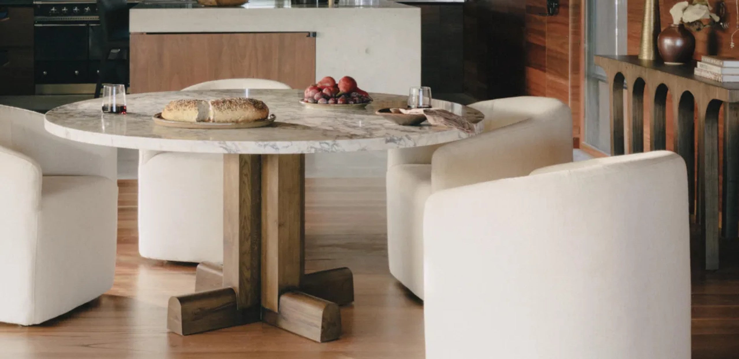 Khodier Round Dining Table