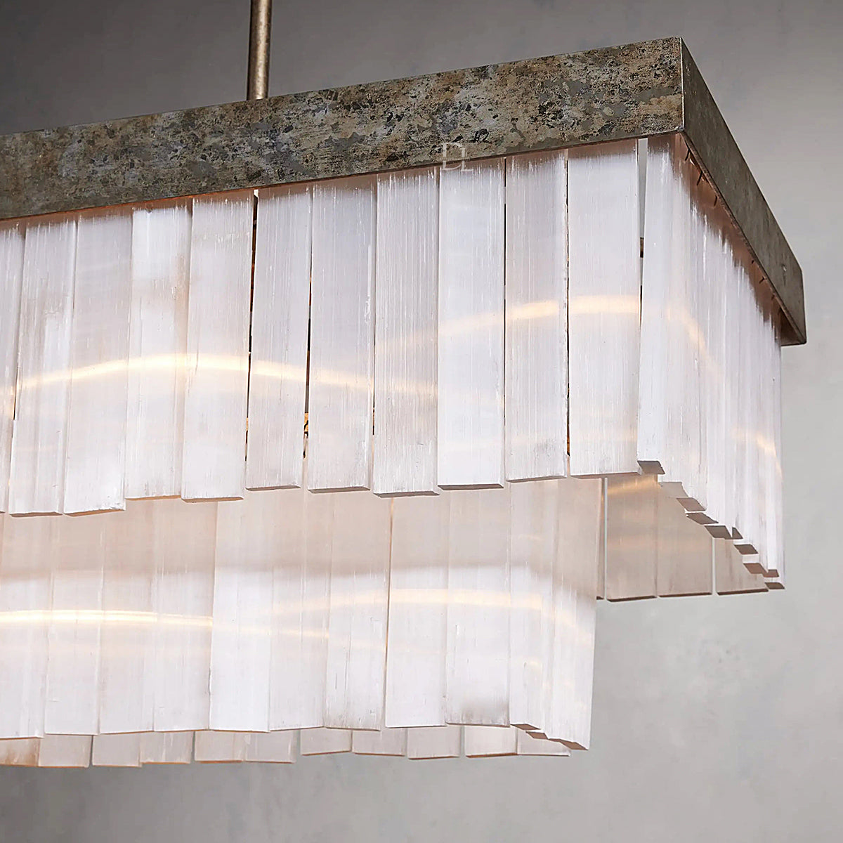 Adam Large Rectangular Chandelier