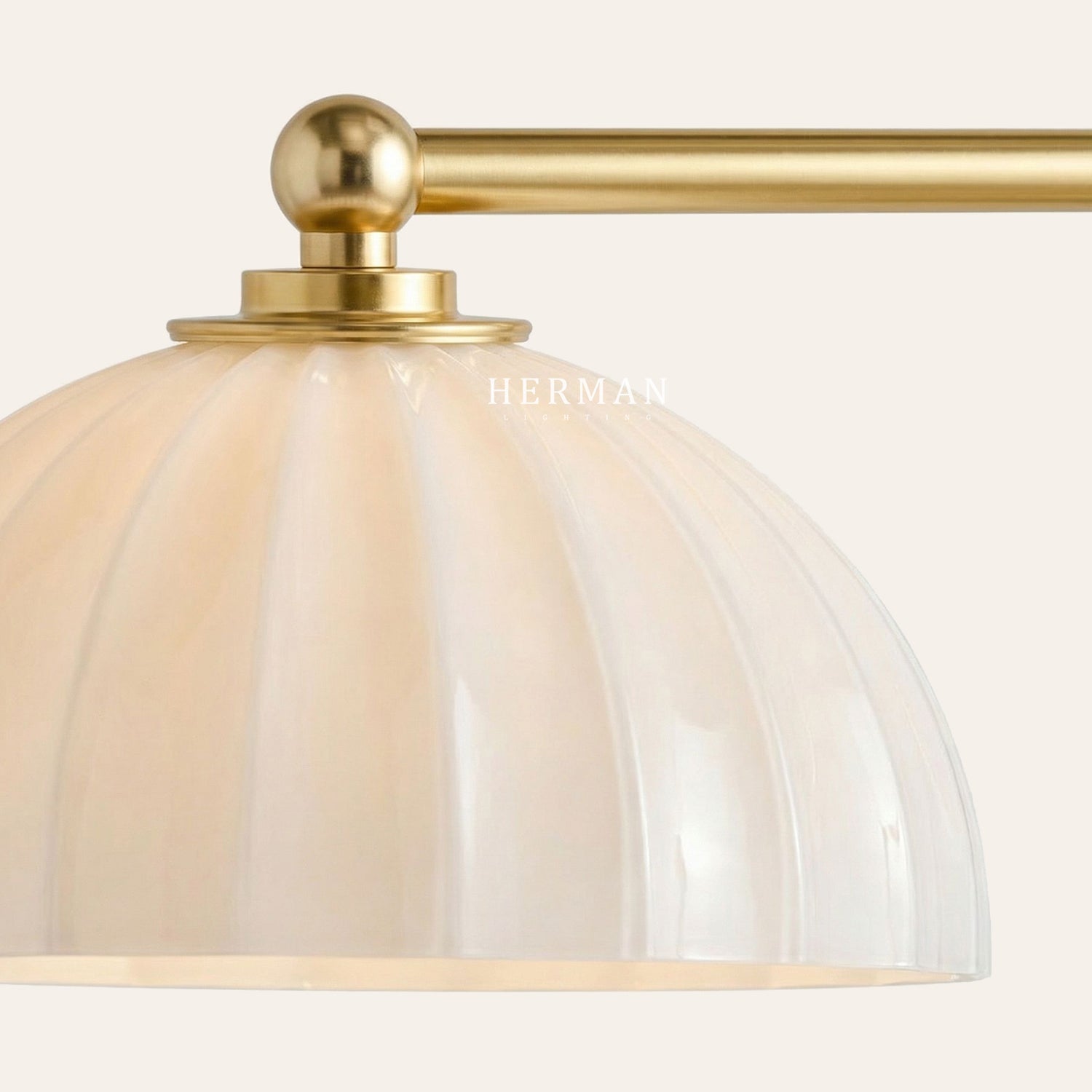Enzo 42" Glass Linear Chandelier