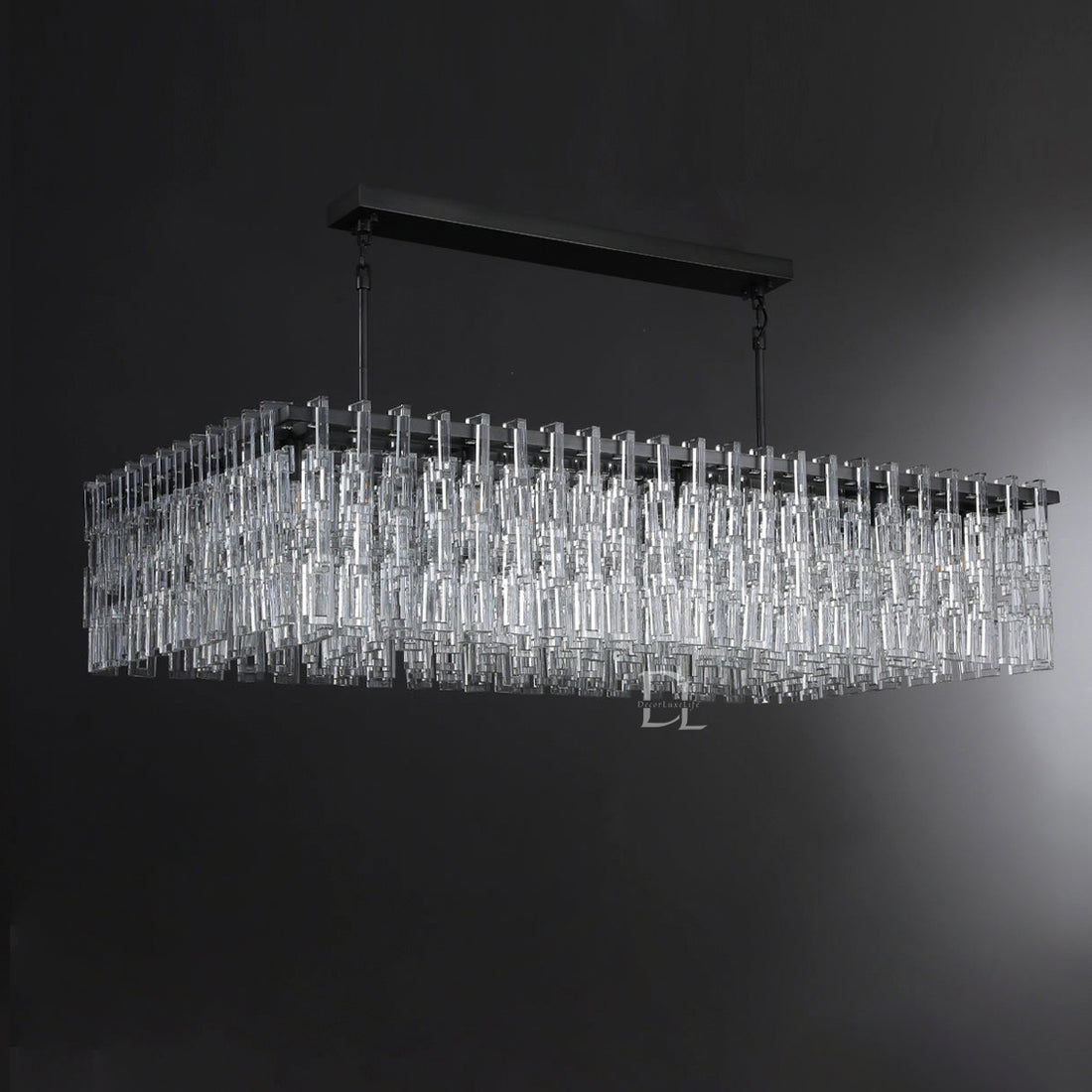 Magina Rectangular Chandelier 60"