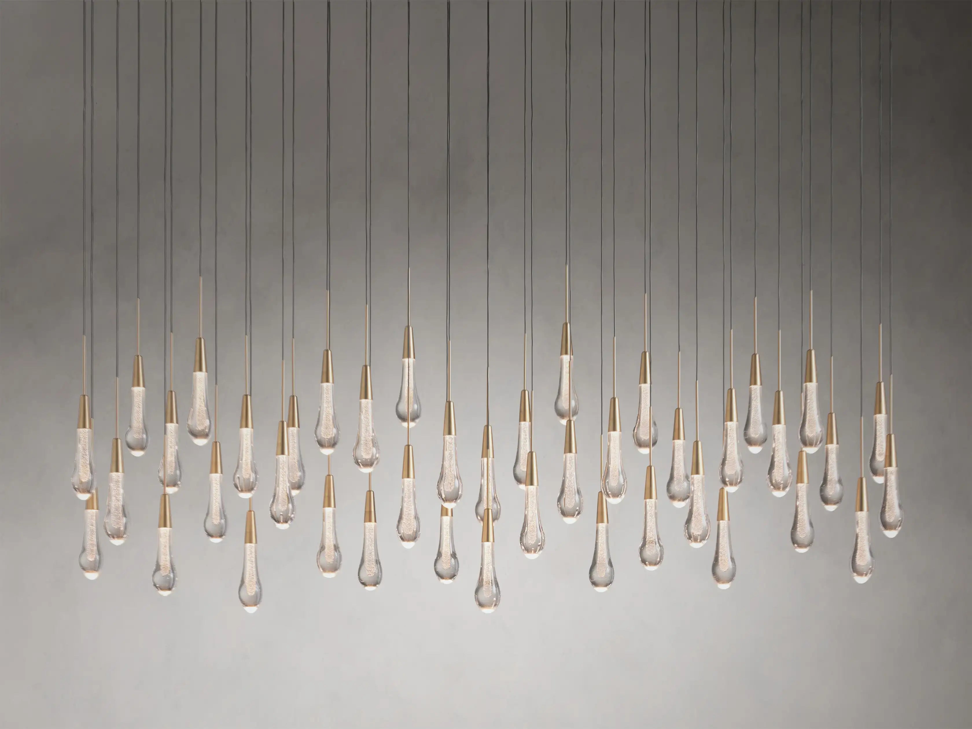 Soratai Glass Linear Chandelier
