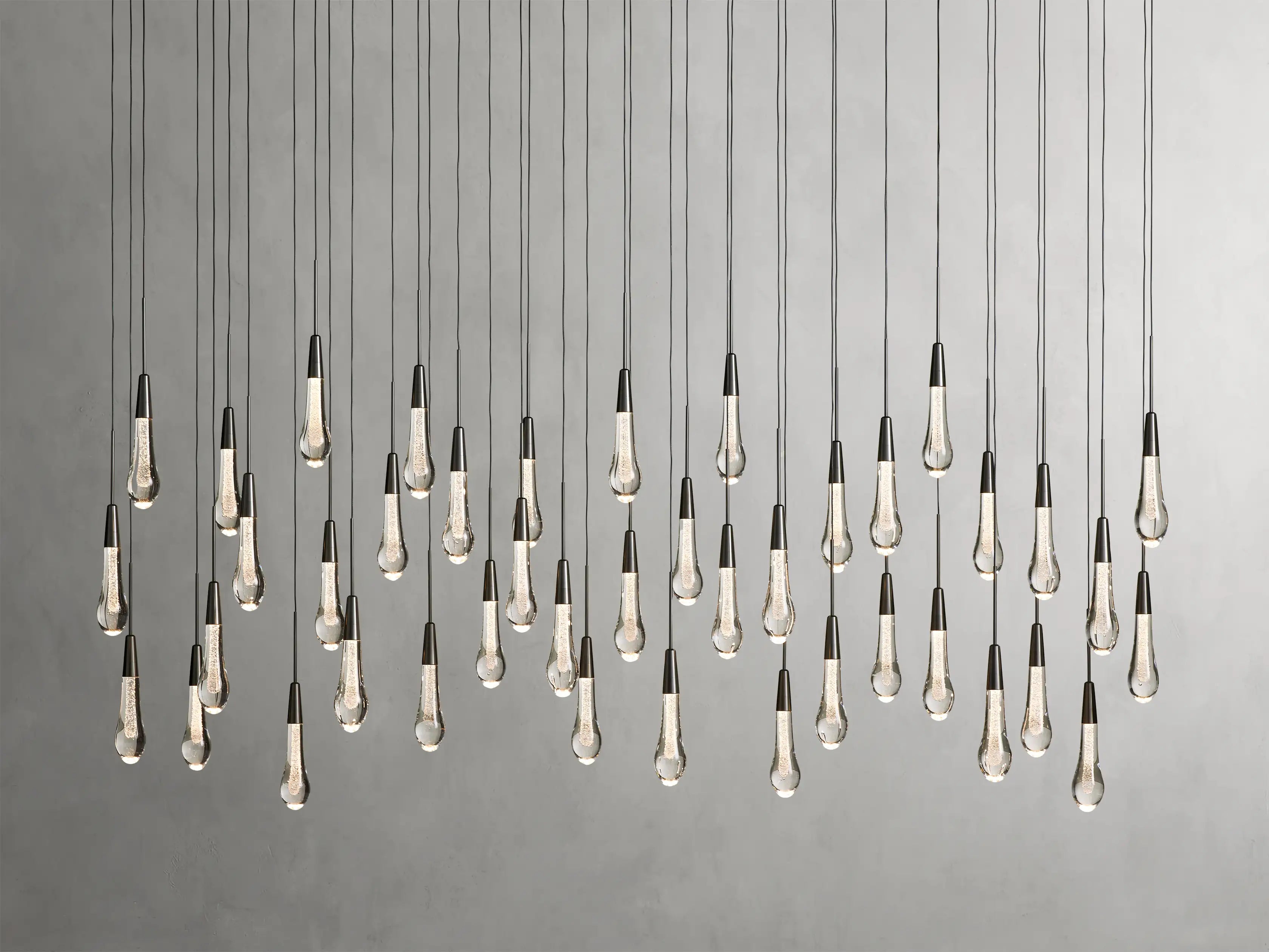 Soratai Glass Linear Chandelier